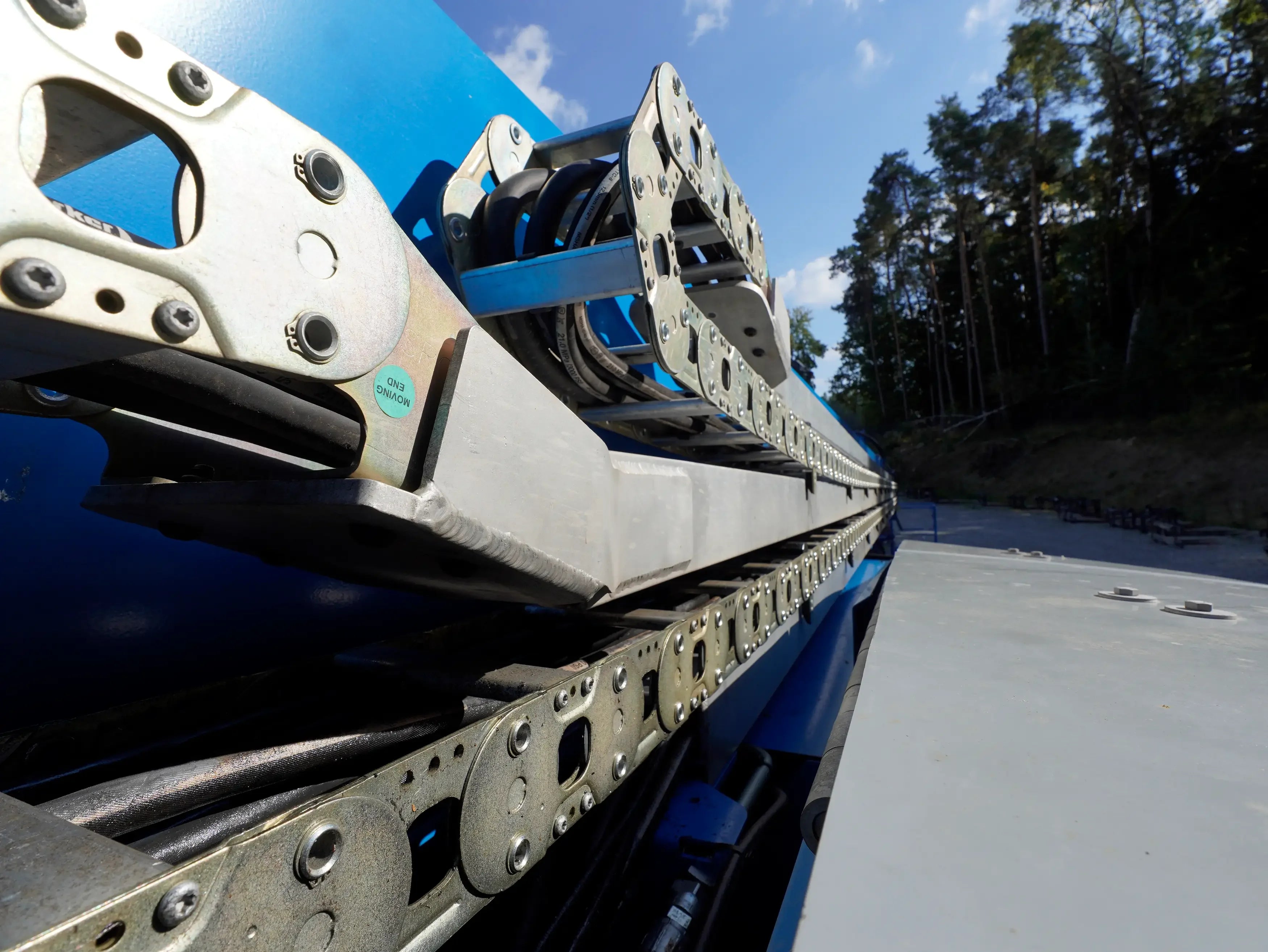 Teleskoparm einer 57 Meter Arbeitsbühne