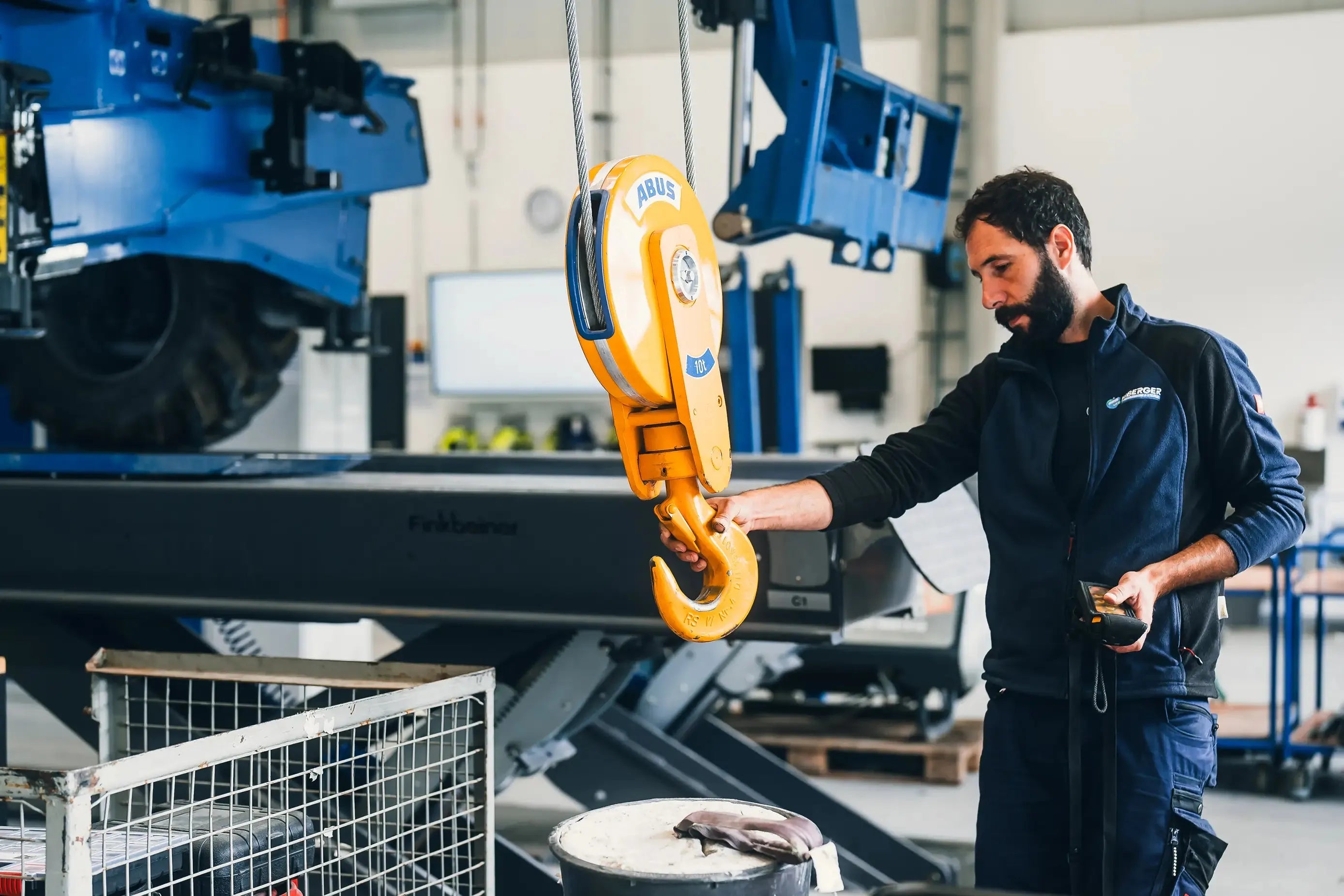 Kranschein machen: Theorie und Praxis für angehende Kranführer - BIBERGER