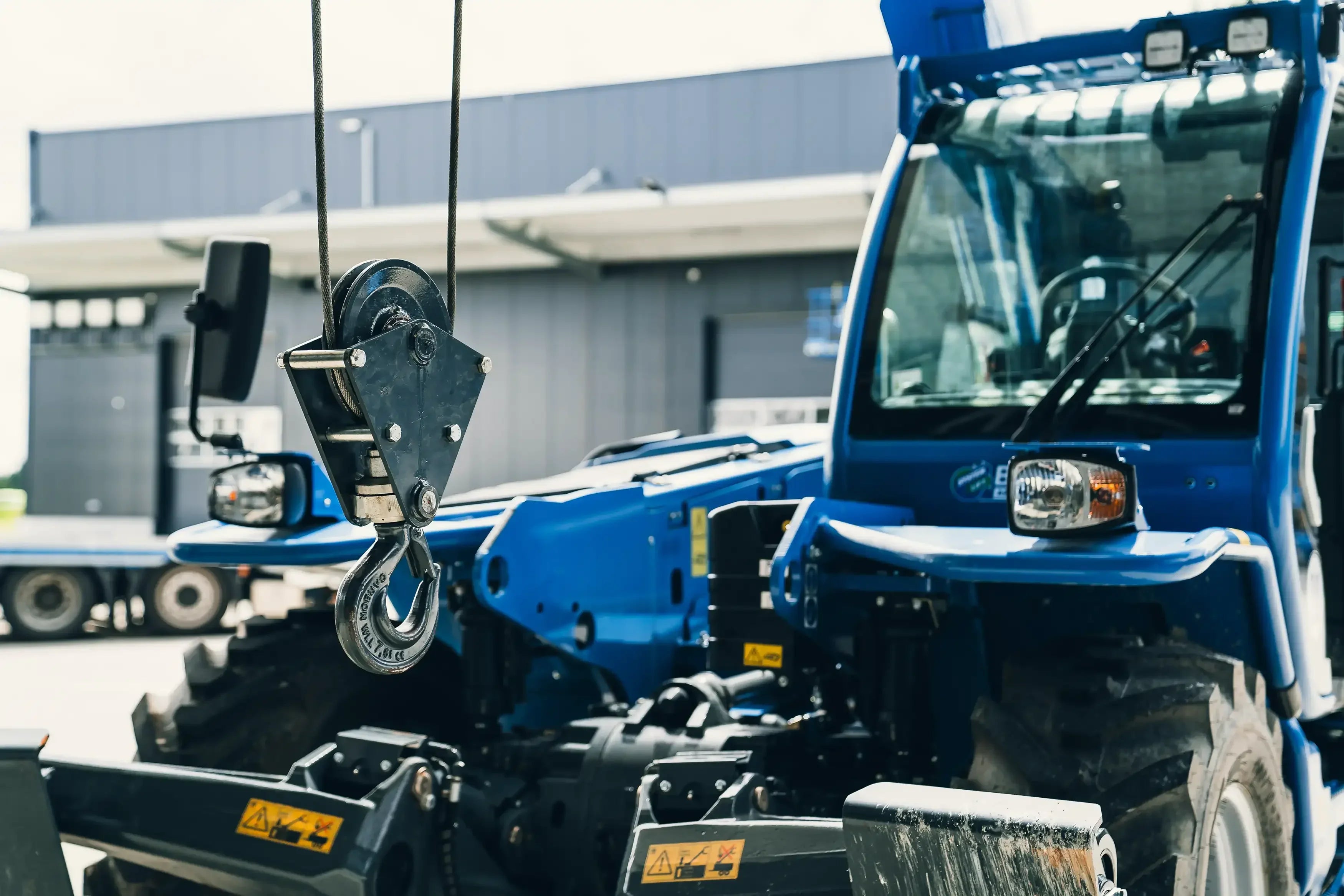 Arbeitszeit halbieren, Kosten senken: Telestapler als Alternative zum Kran - BIBERGER