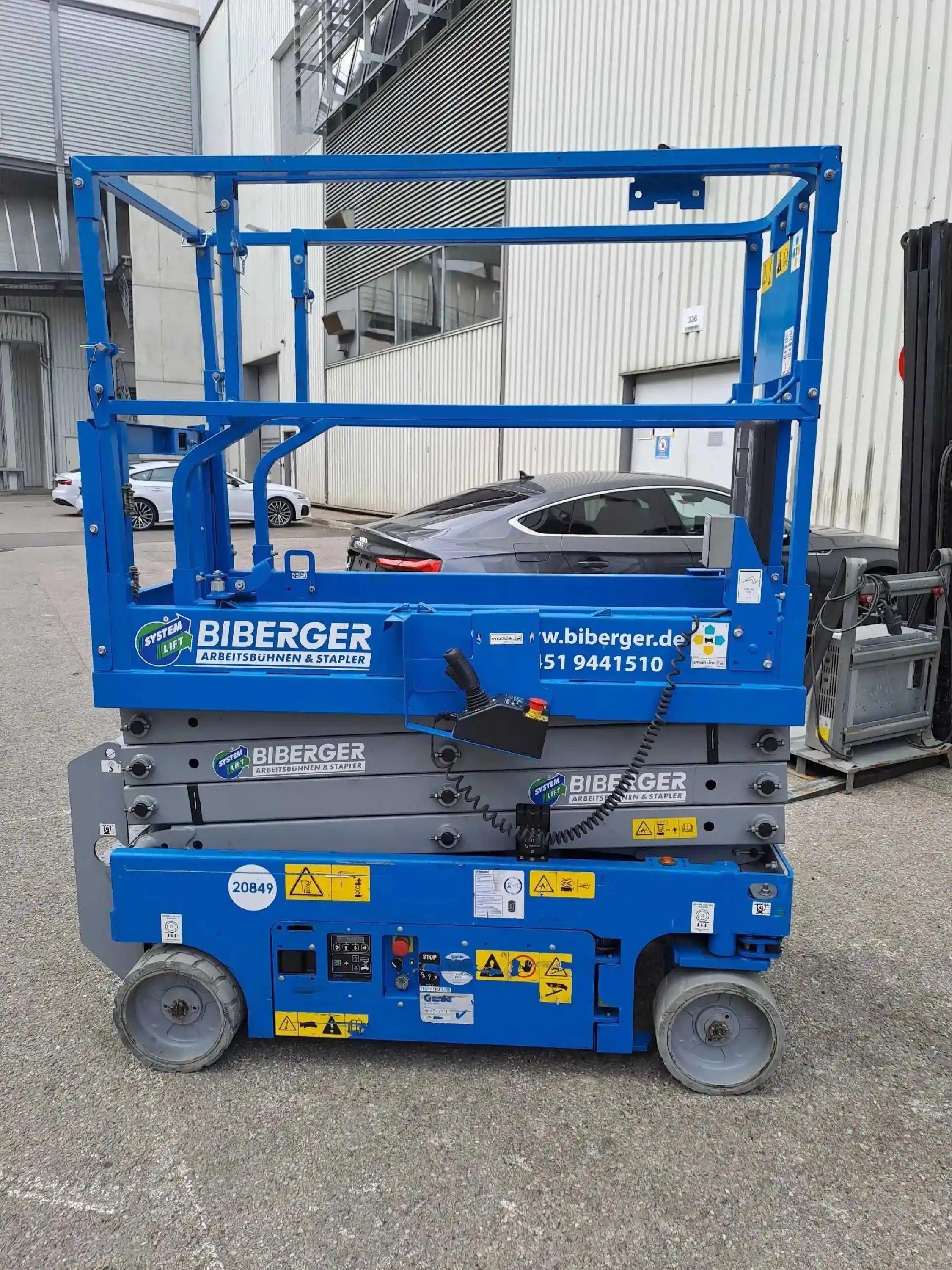 GS 1932 8m, Elektro, kaufen, Scherenbühne - BIBERGER