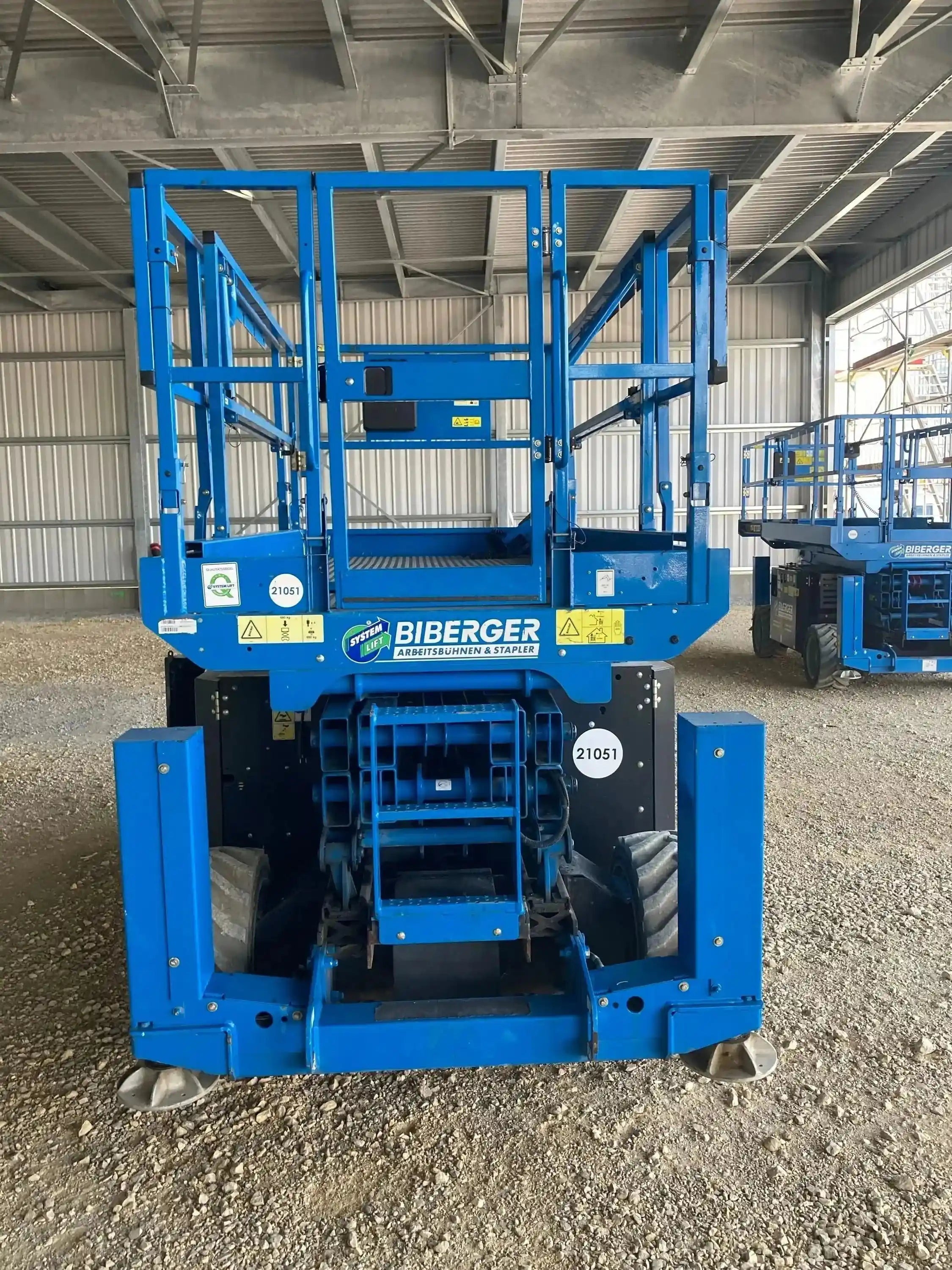 GS 2669 BE 10m, Gelände, Hybrid, kaufen, Scherenbühne, Schwerlast - BIBERGER