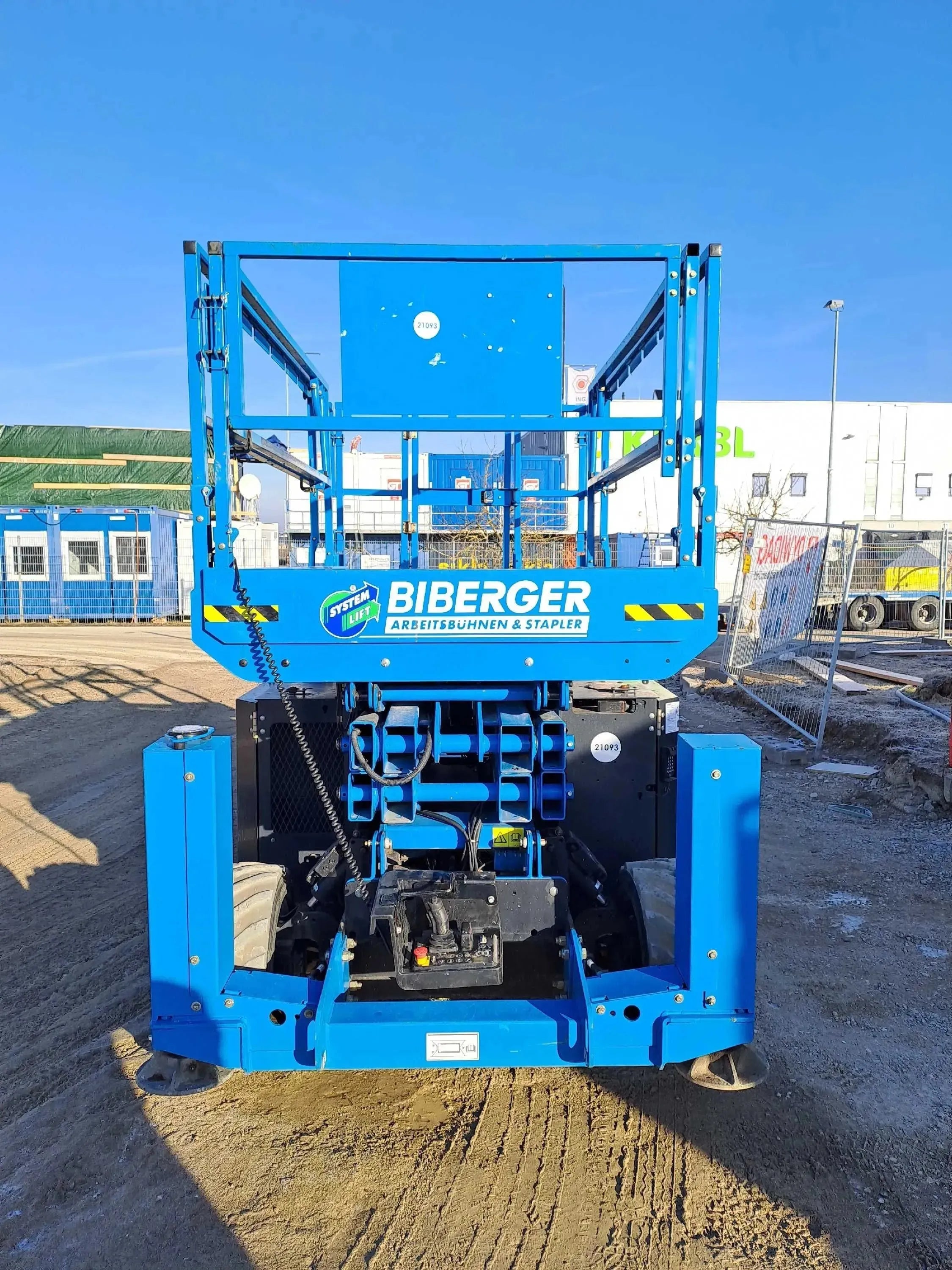 GS 2669 RT 10m, Diesel, Gelände, kaufen, Scherenbühne, Schwerlast - BIBERGER