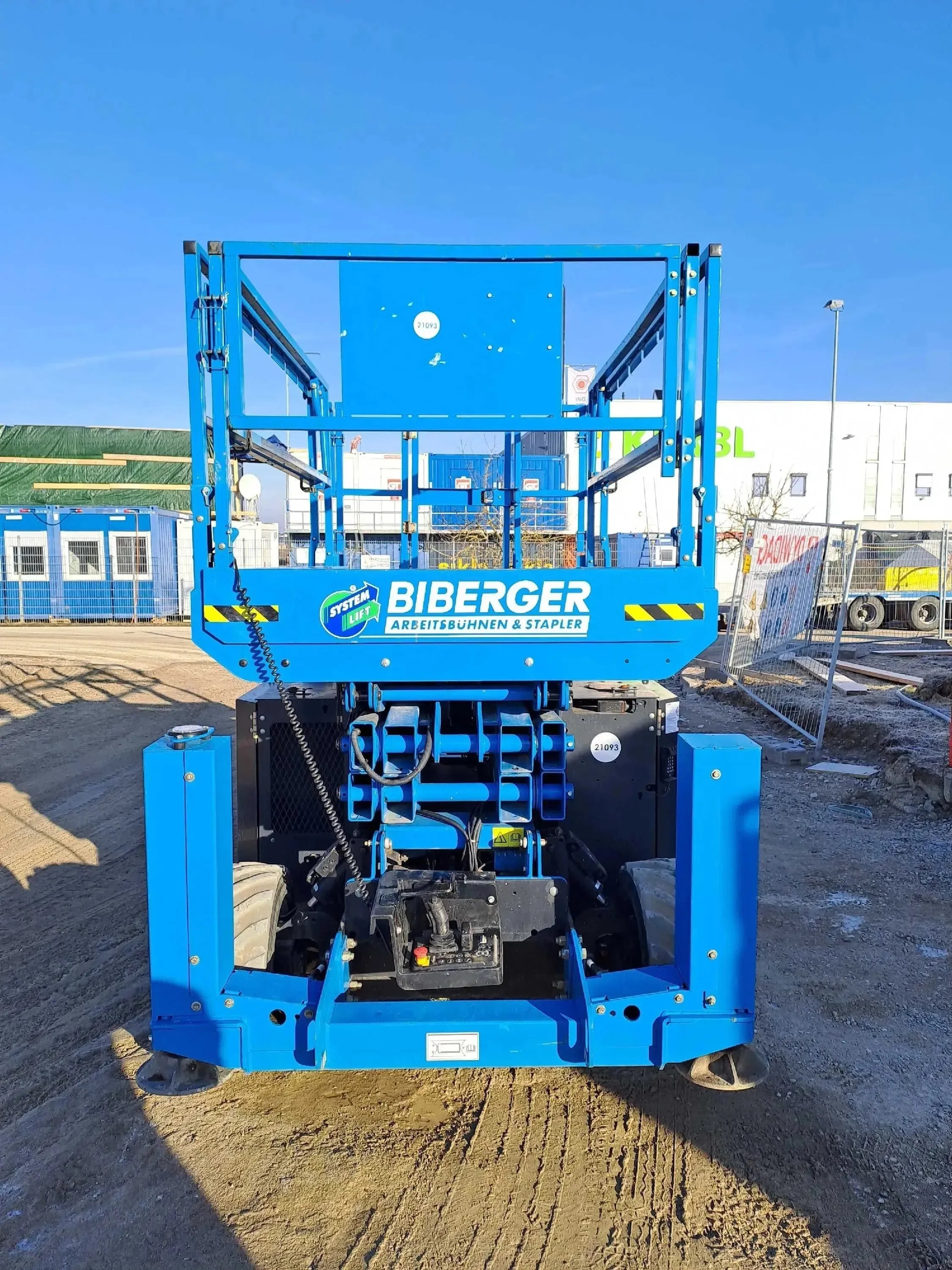 GS 2669 RT 10m, Diesel, Gelände, kaufen, Scherenbühne, Schwerlast - BIBERGER