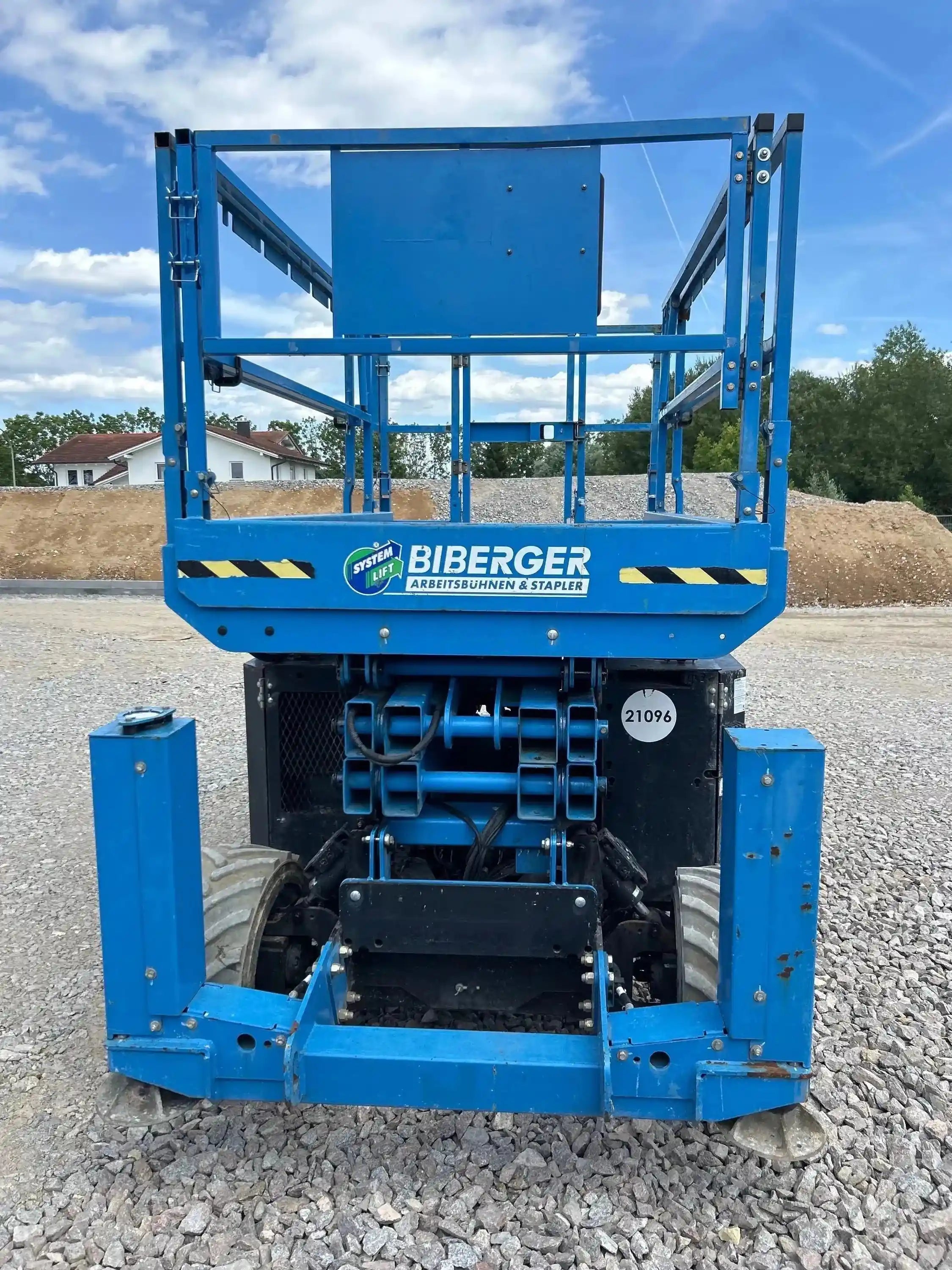 GS 2669 RT 10m, Diesel, Gelände, kaufen, Scherenbühne, Schwerlast - BIBERGER