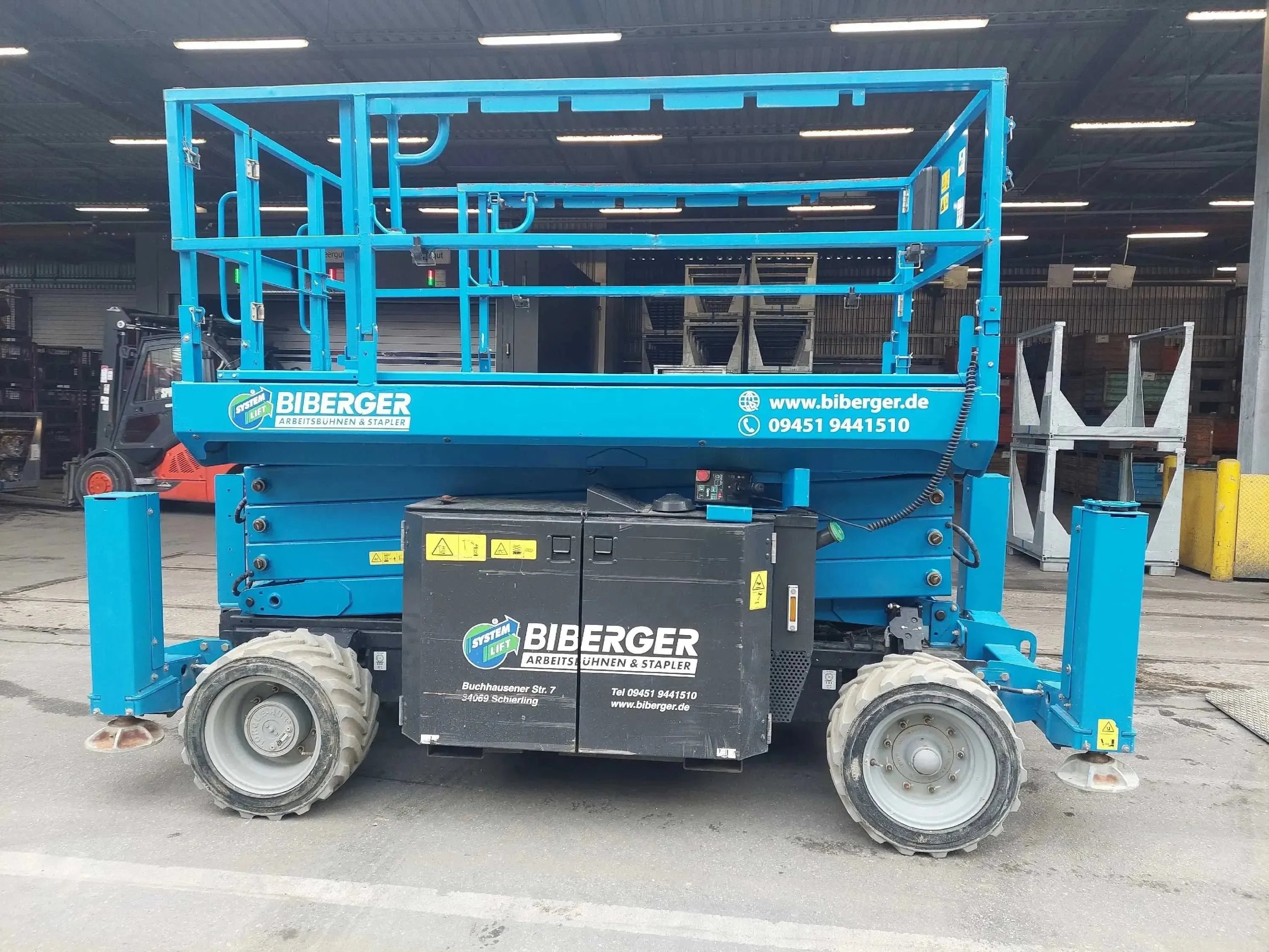 GS 3369 BE 12m, Gelände, Hybrid, kaufen, Scherenbühne - BIBERGER