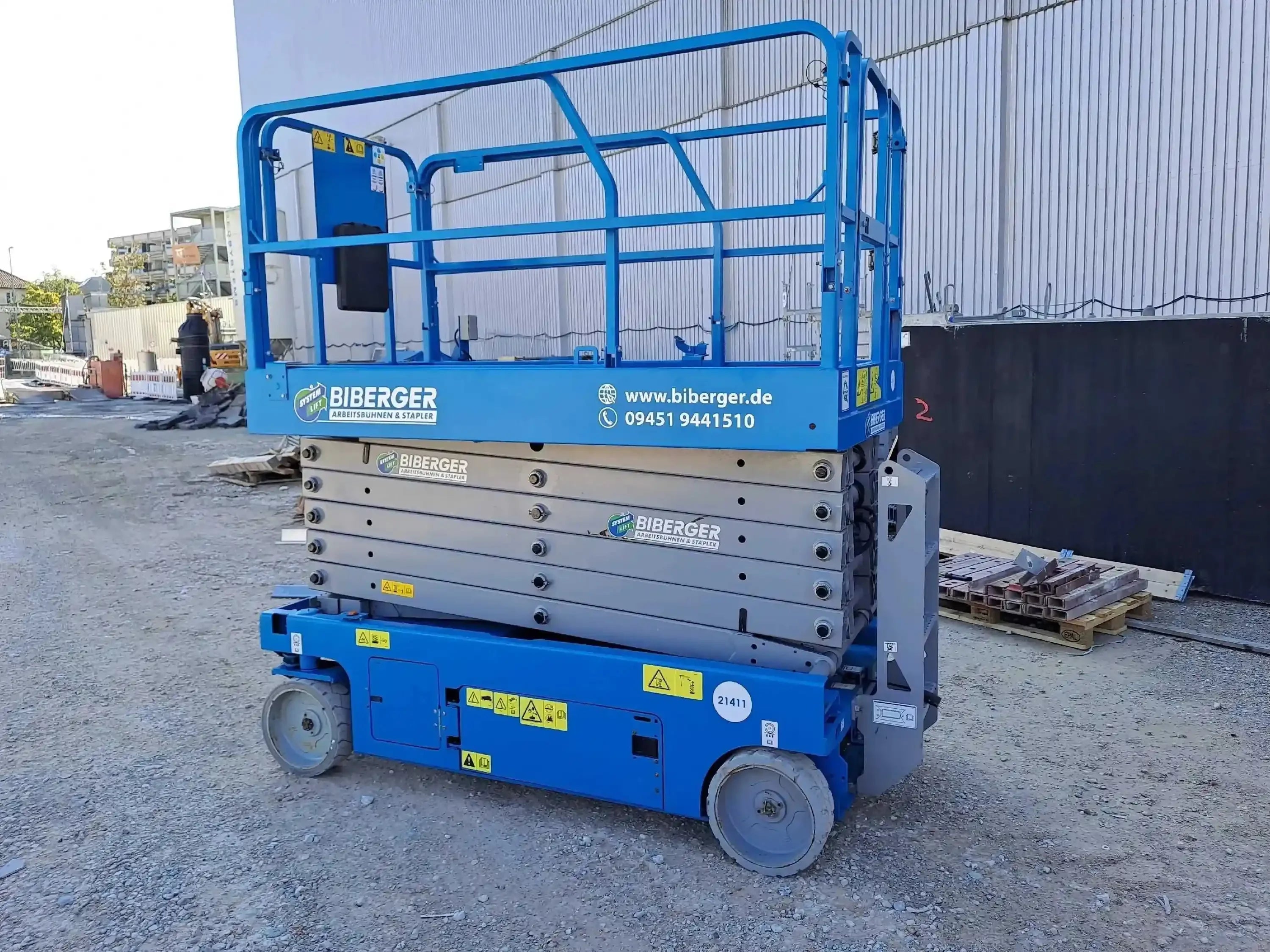 GS 4047 14m, Elektro, kaufen, Scherenbühne - BIBERGER