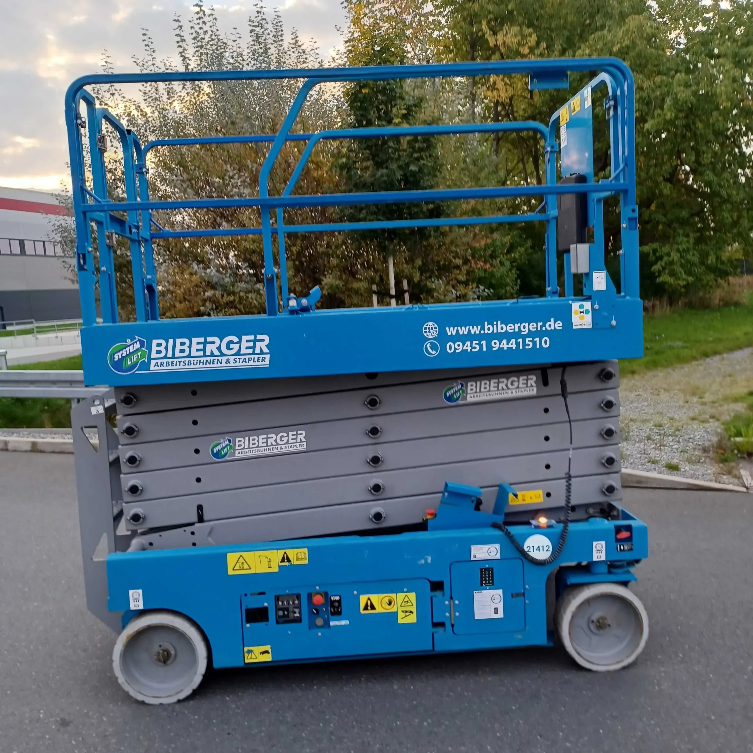 GS 4047 14m, Elektro, kaufen, Scherenbühne - BIBERGER