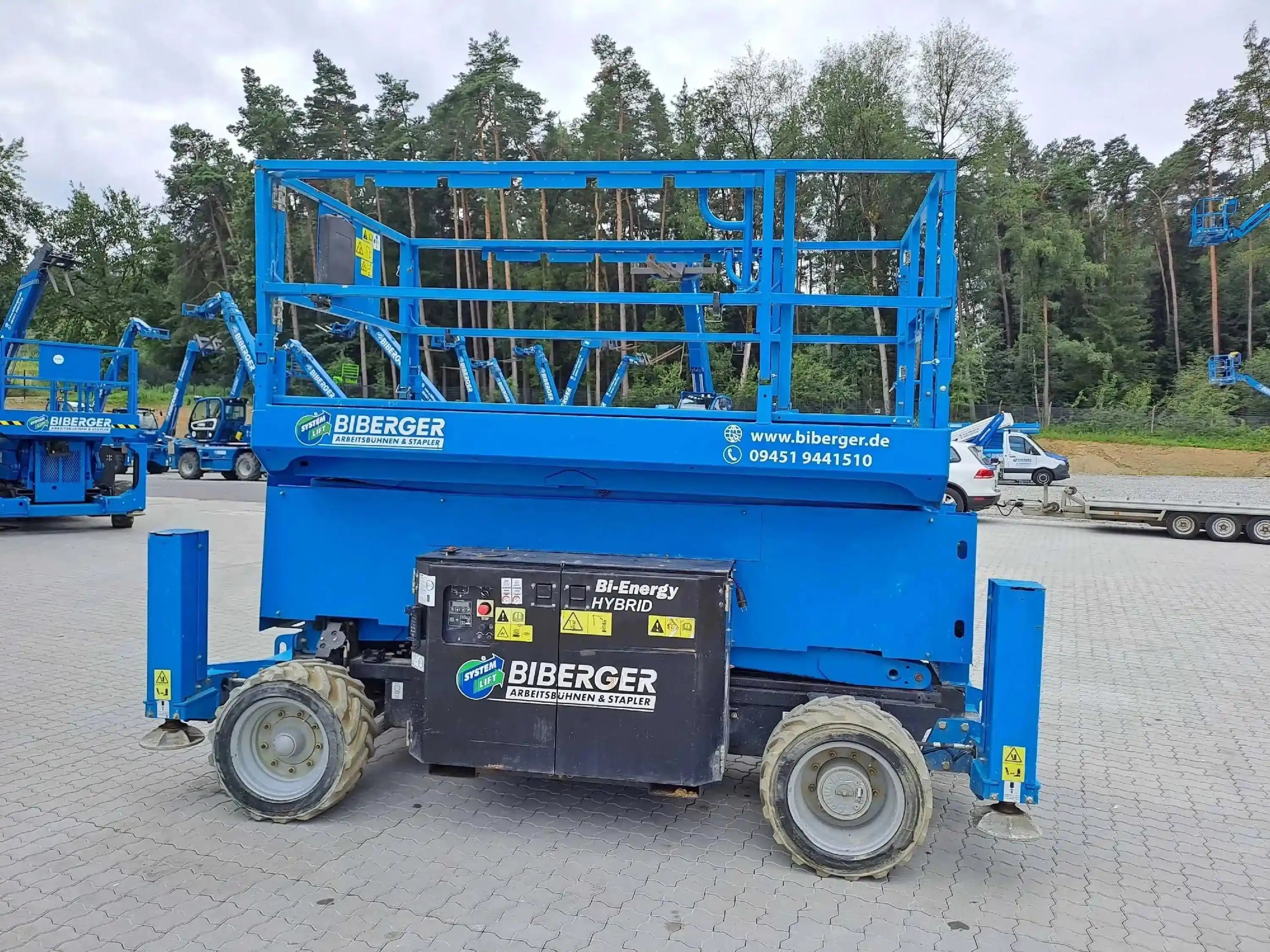 GS 4069 BE 14m, Gelände, Hybrid, kaufen, Scherenbühne - BIBERGER