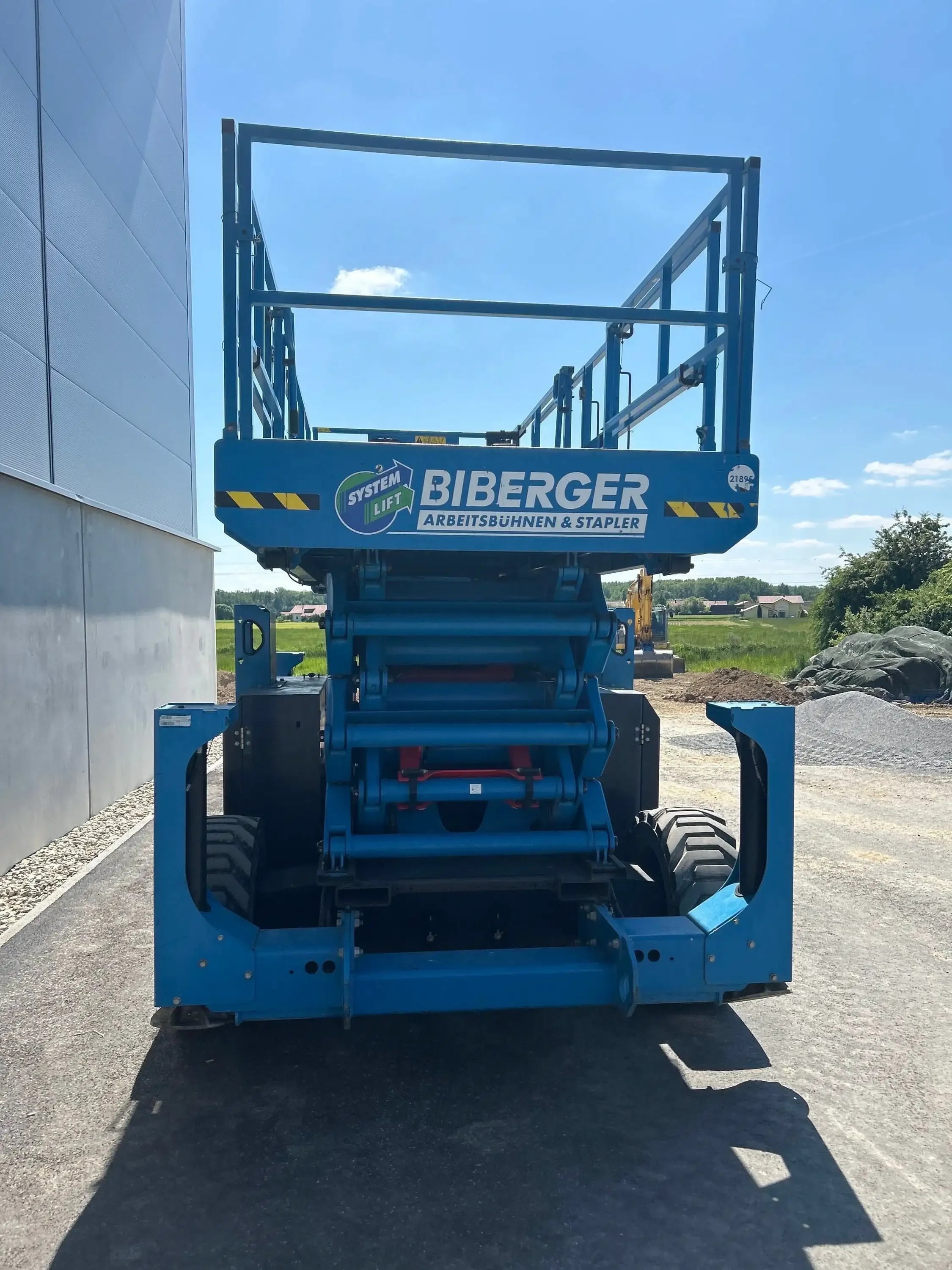 GS 5390 RT 18m, Gelände, kaufen, Megadeck, Scherenbühne, Schwerlast - BIBERGER