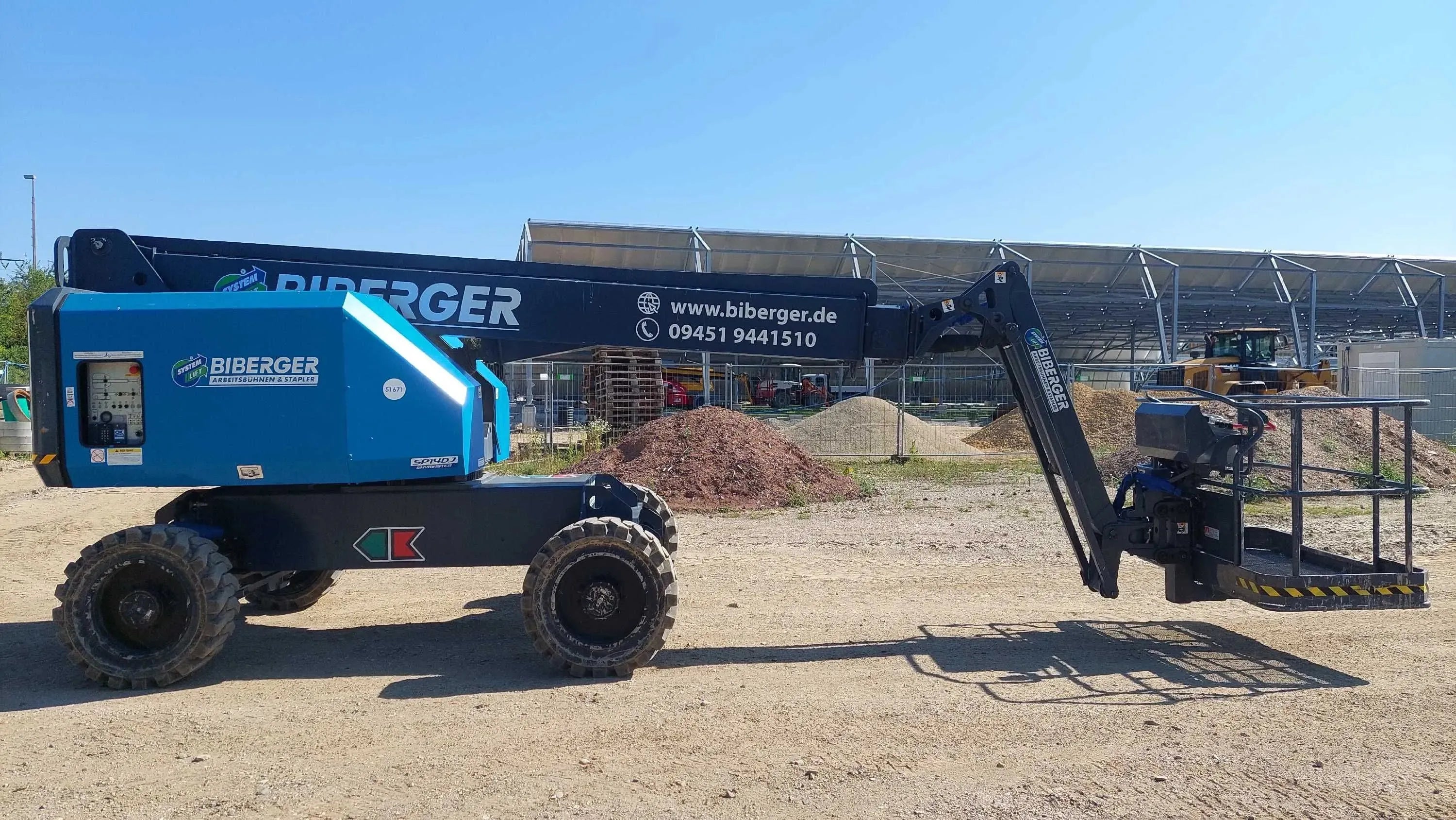 SP 14 DJ 16m, Diesel, Gelände, kaufen - BIBERGER