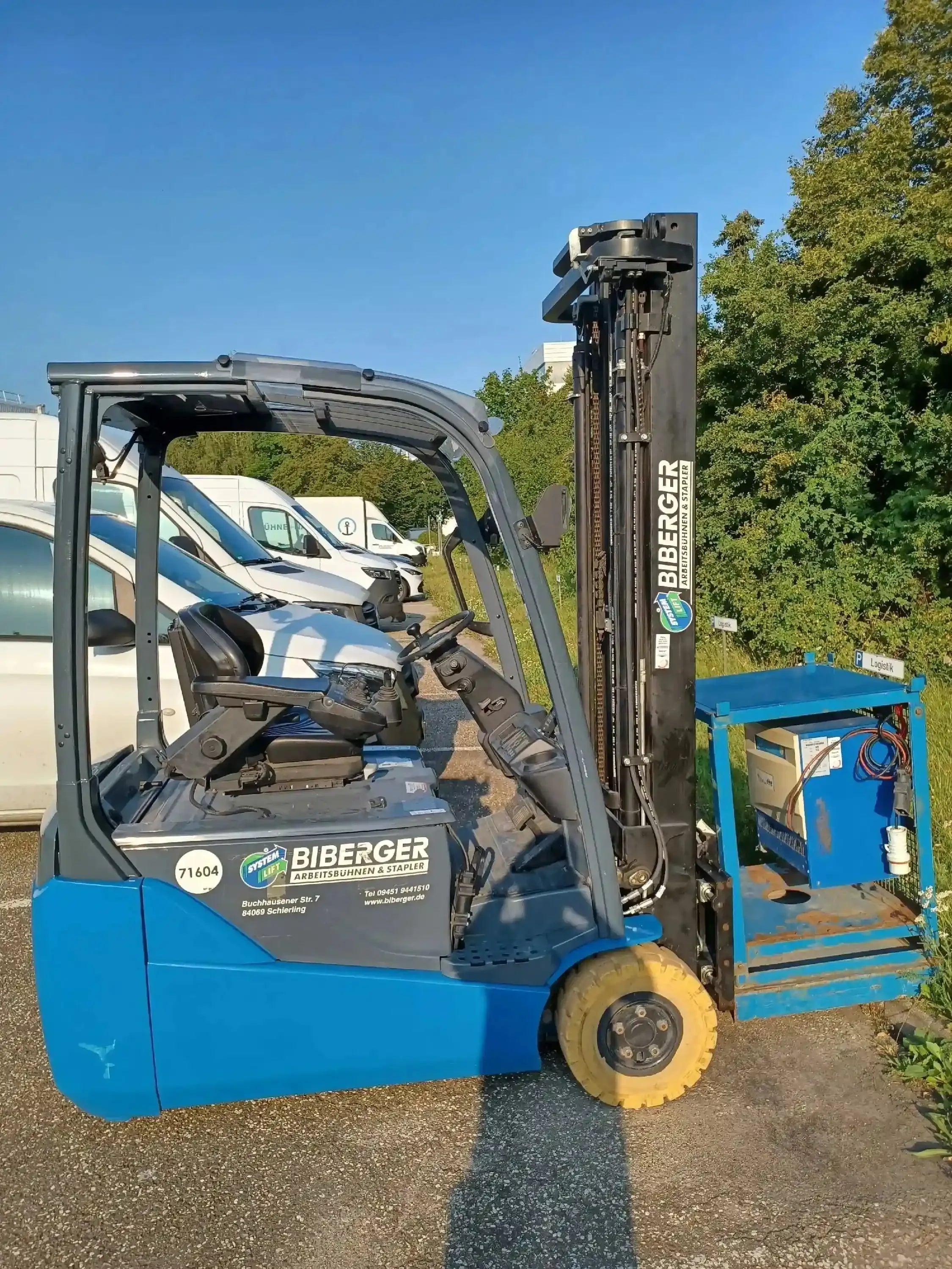 8FBE16T - FSW 5500 1t, elektrostapler, kaufen - BIBERGER