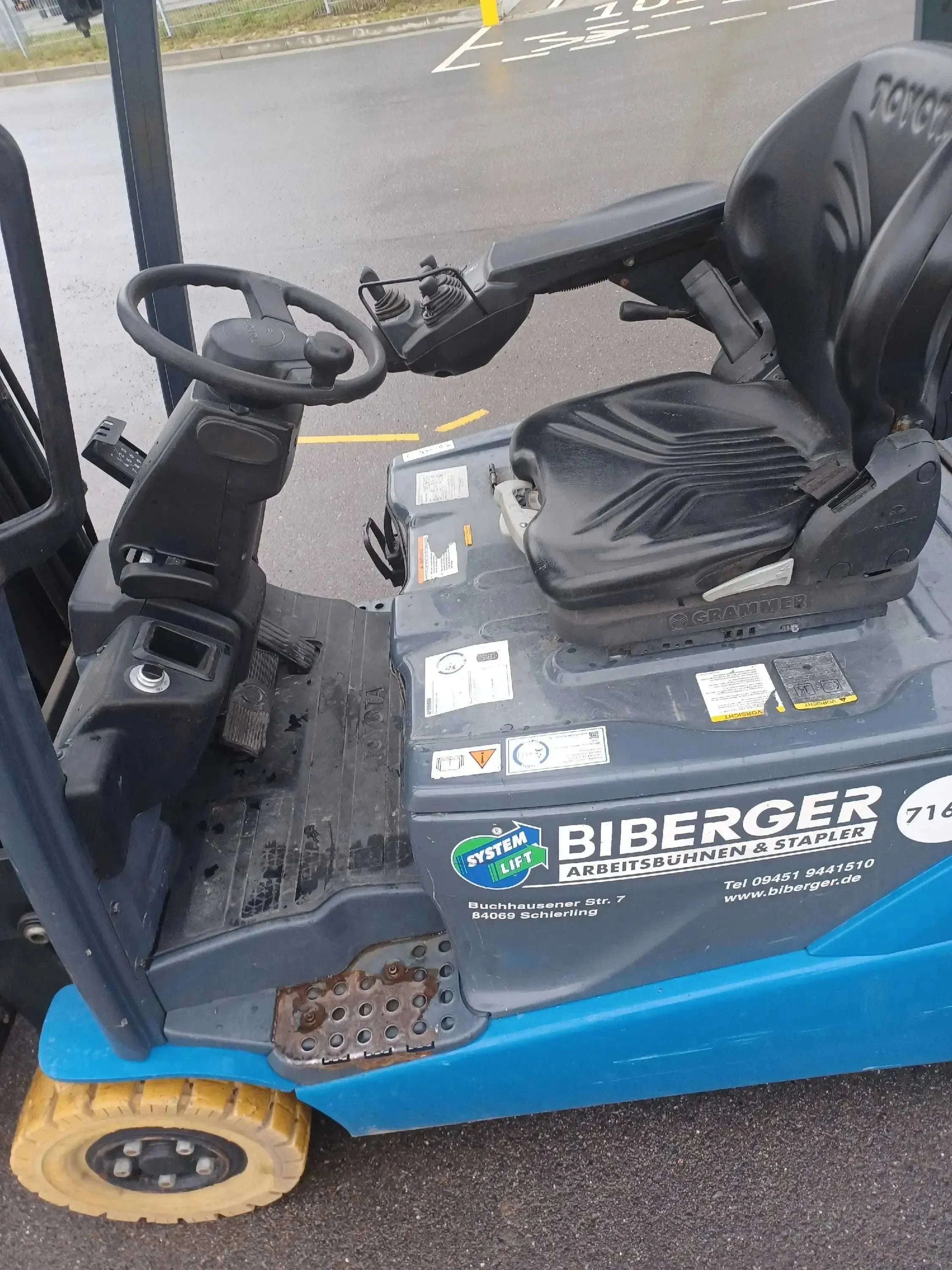 8FBE16T - FSW 4500 1t, elektrostapler, kaufen - BIBERGER