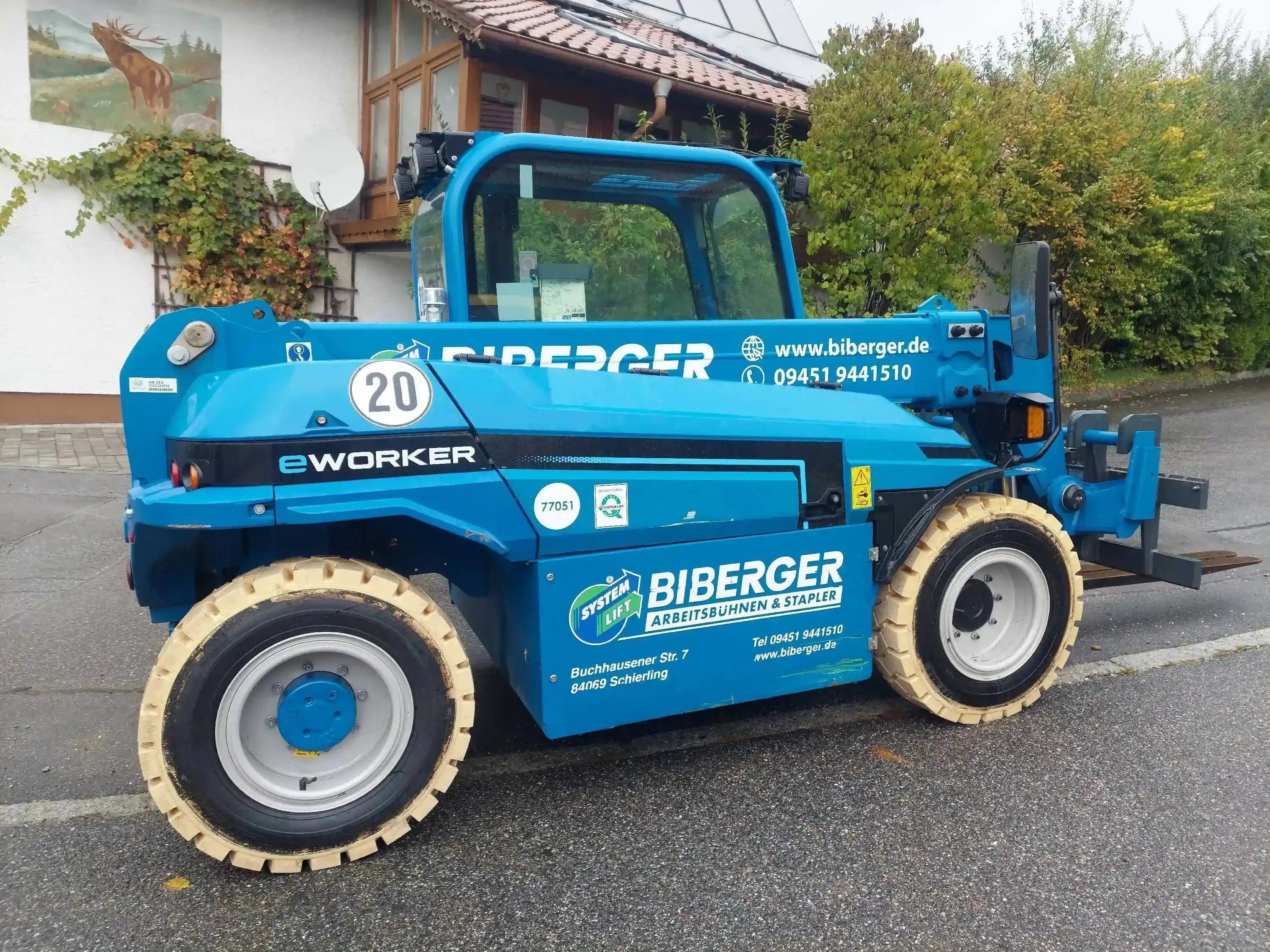 E-Worker 25.5-90 elektrostapler, Gelände, kaufen, Kompakt - BIBERGER