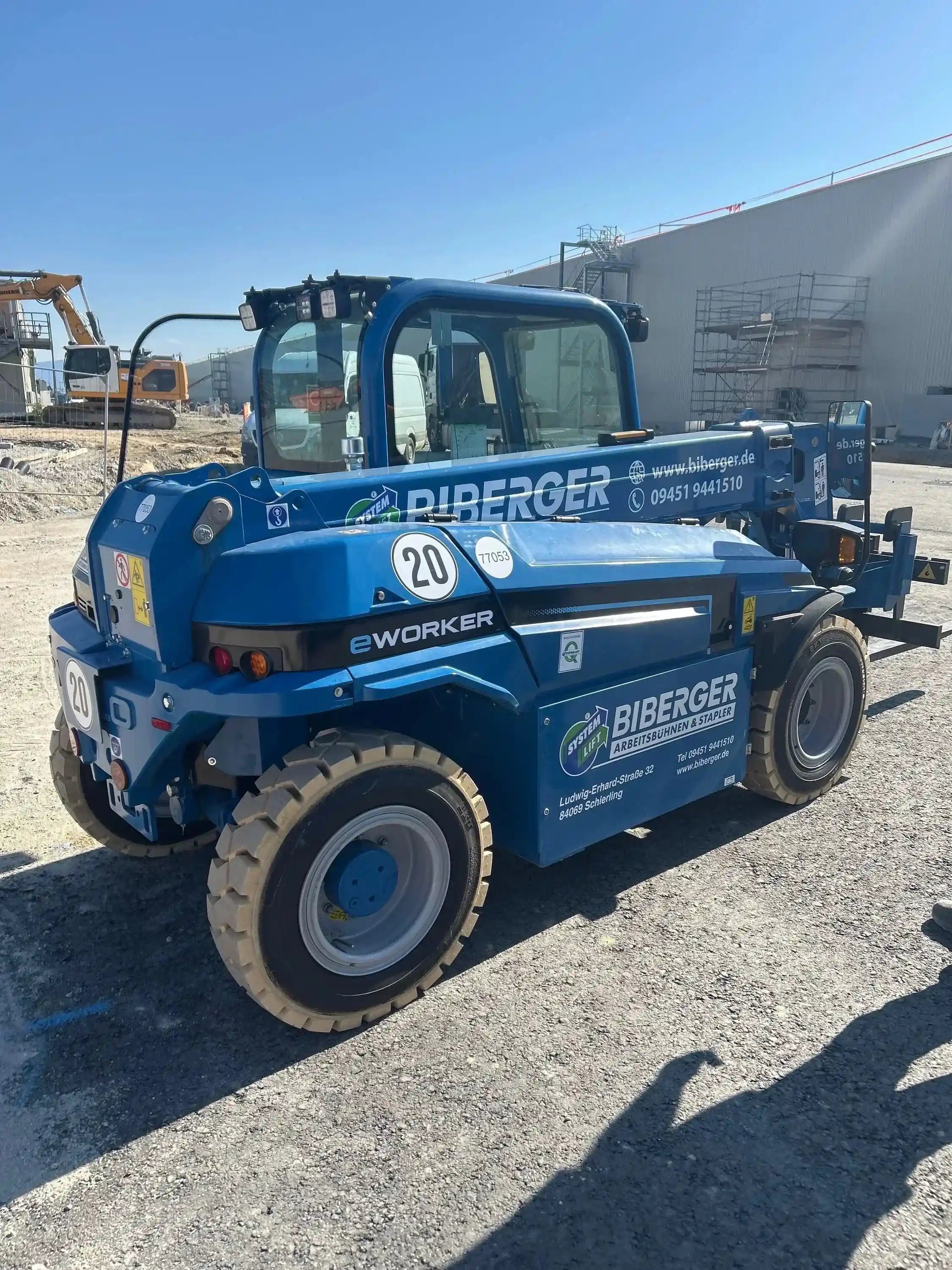 E-Worker 25.5-90 elektrostapler, Gelände, kaufen - BIBERGER