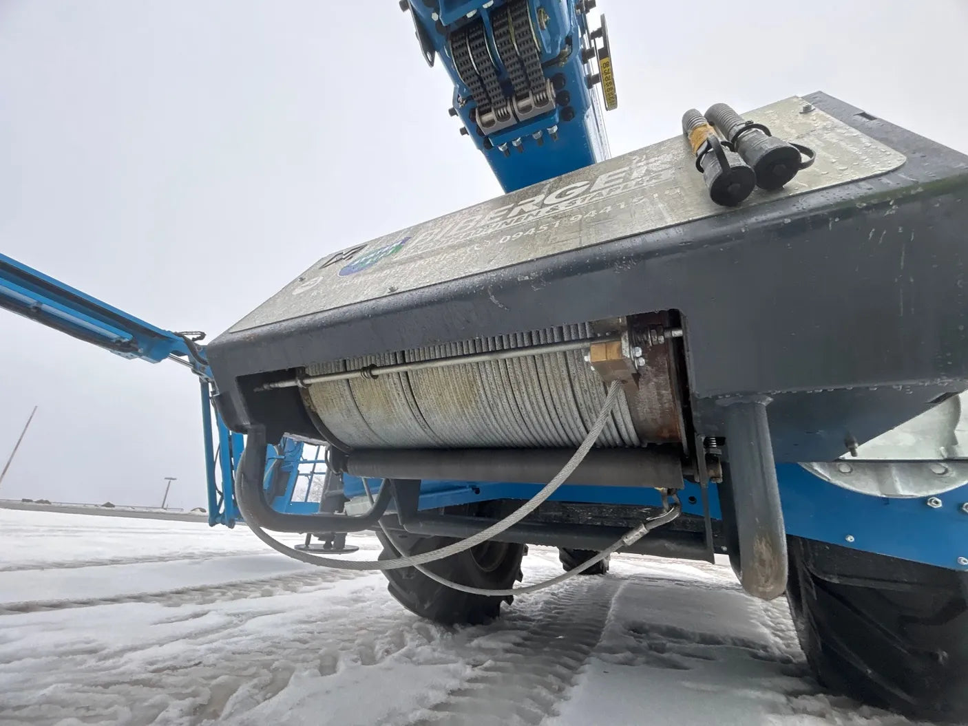 Merlo winch 4.0 tons