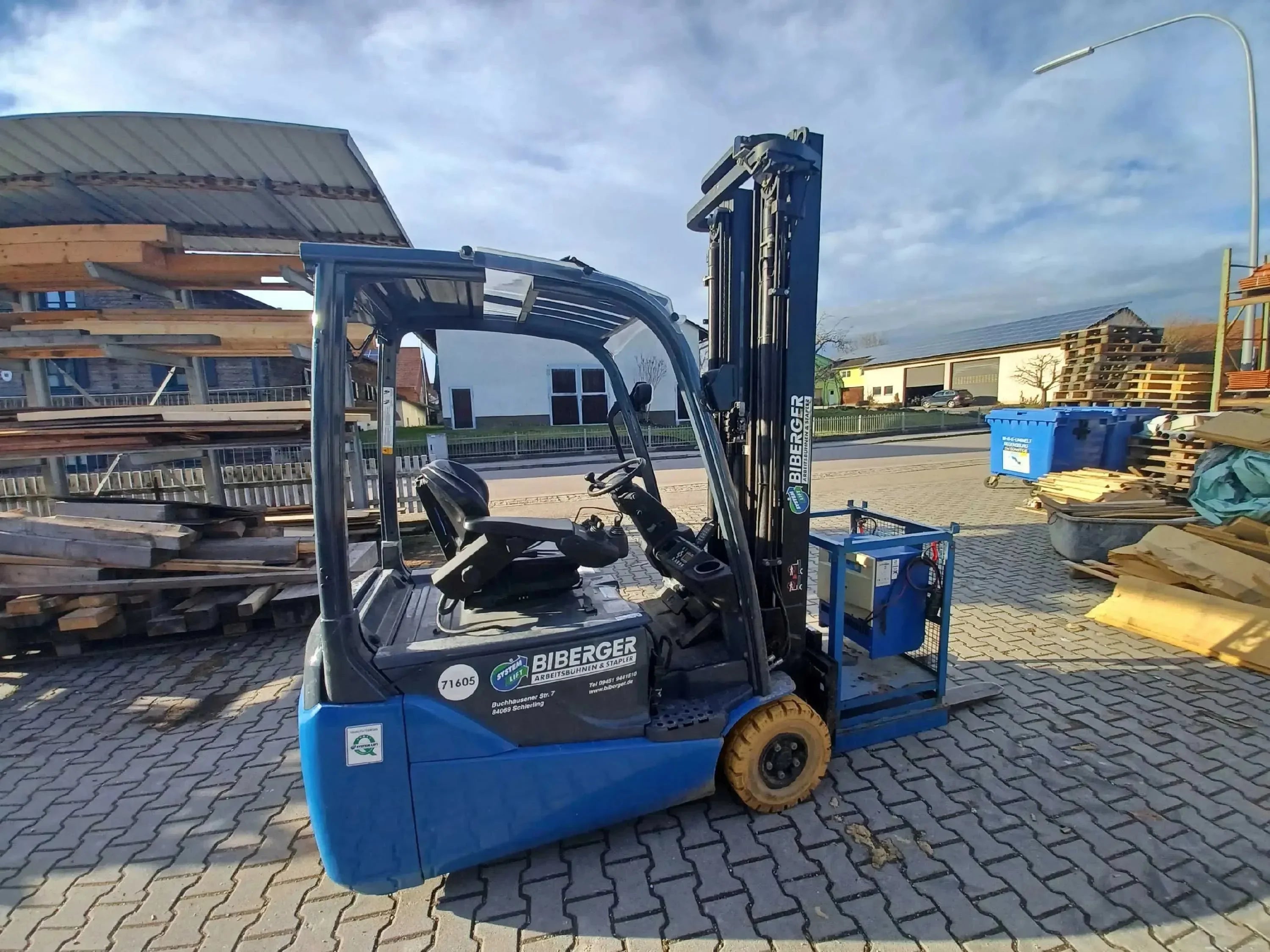 8FBE16T - FSW 6000 1t, elektrostapler, kaufen - BIBERGER