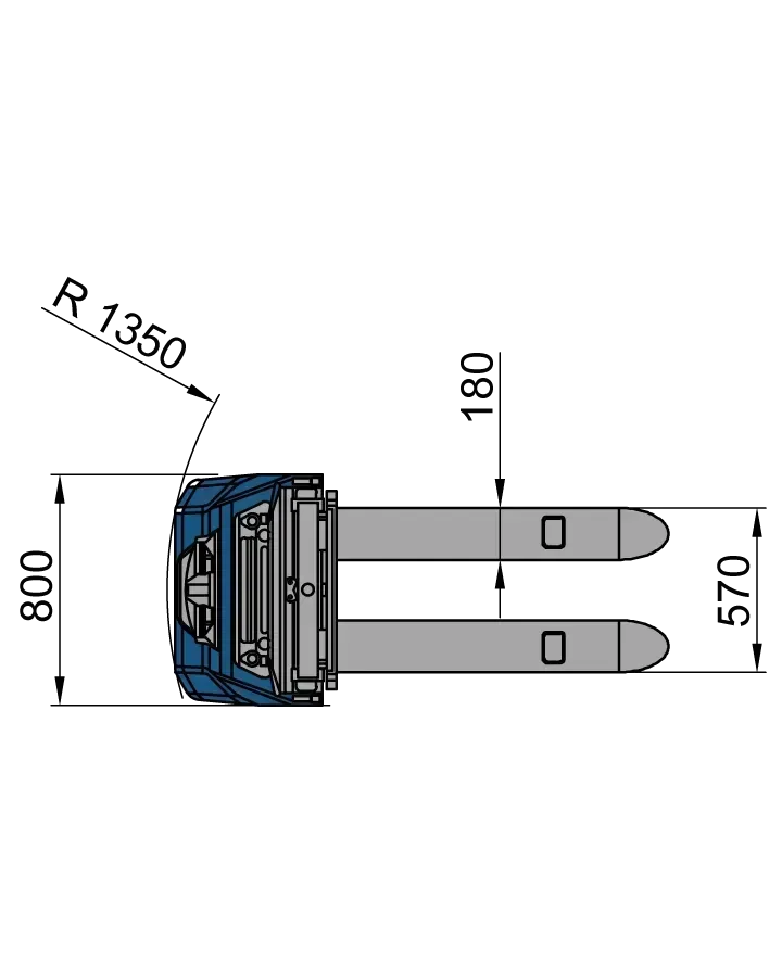 BT SHE100 1t, elektrostapler, kaufen - BIBERGER