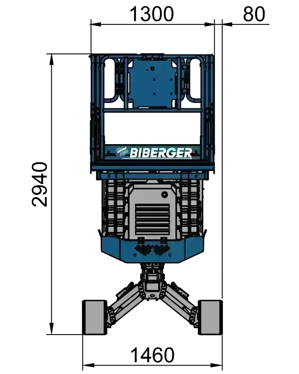 BIBI 1090-BL EVO Mieten - BIBERGER