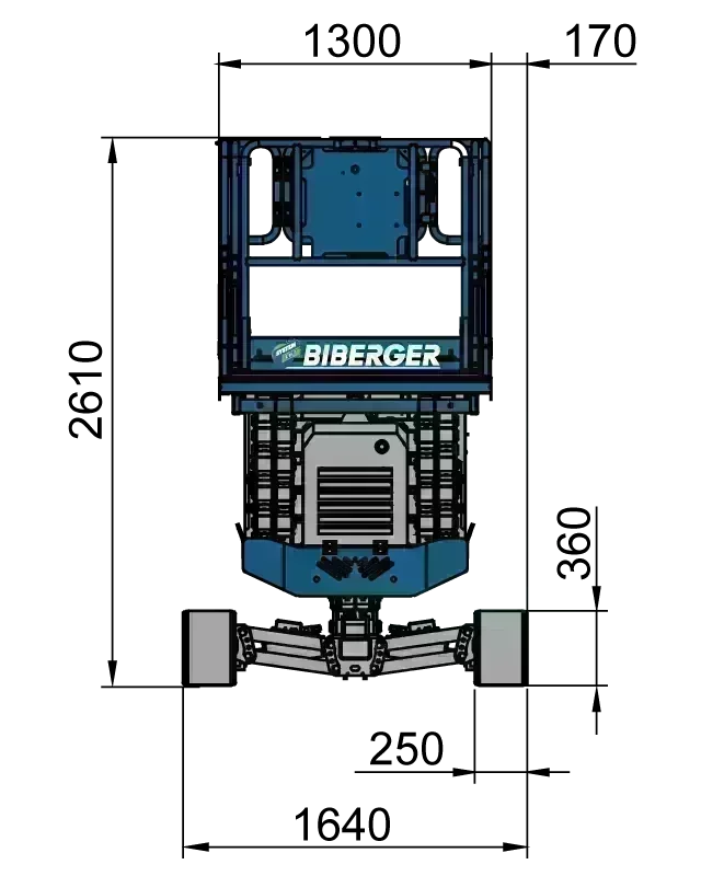 BIBI 1090-BL EVO Mieten - BIBERGER