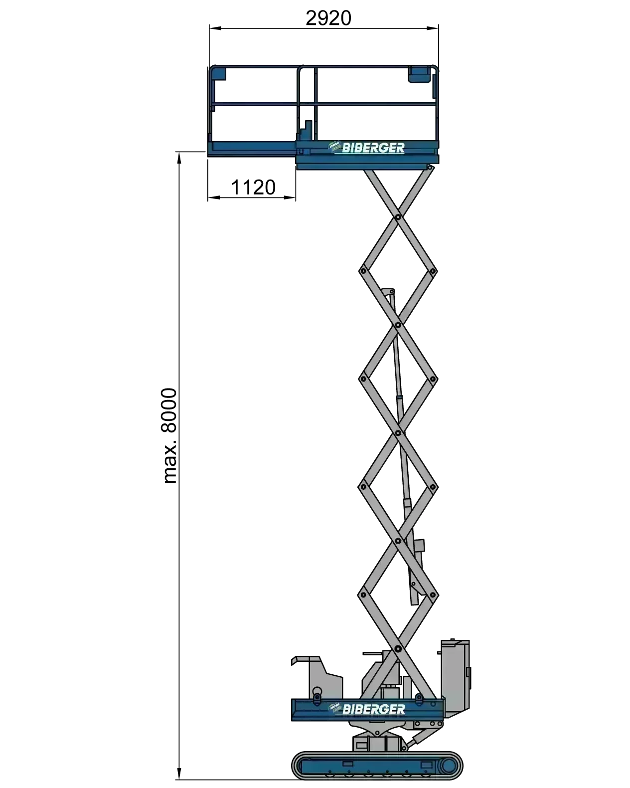 BIBI 1090-BL EVO Mieten - BIBERGER
