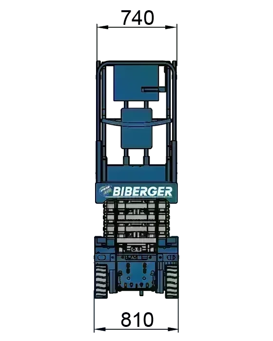 GS 1932 8m, Elektro, kaufen, Scherenbühne - BIBERGER