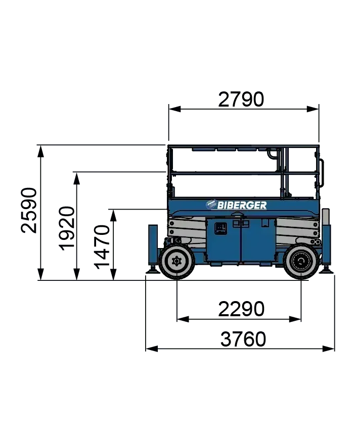 GS 2669 RT Mieten - BIBERGER