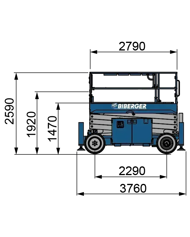 GS 3369 BE Mieten - BIBERGER