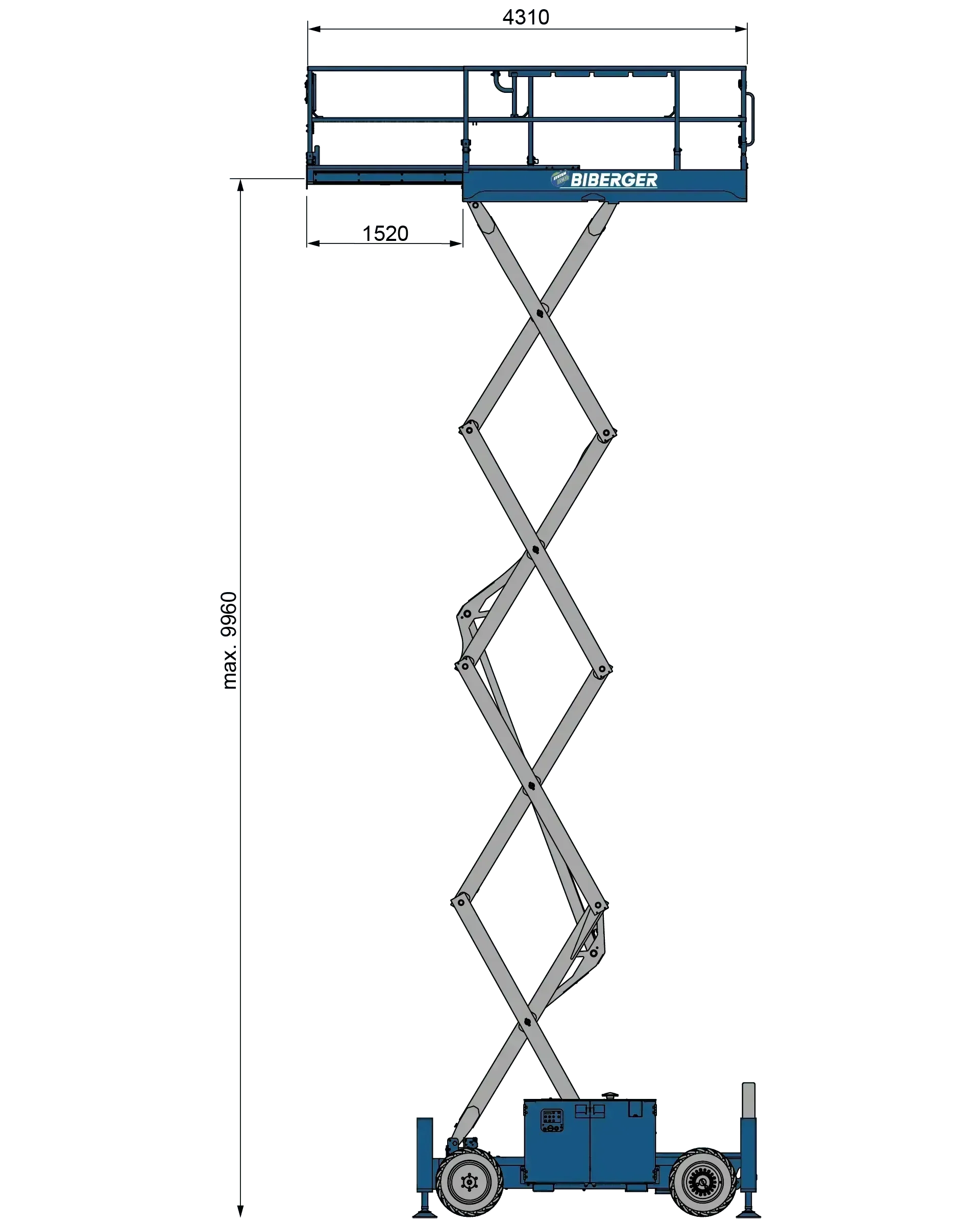 GS 3369 RT Mieten - BIBERGER
