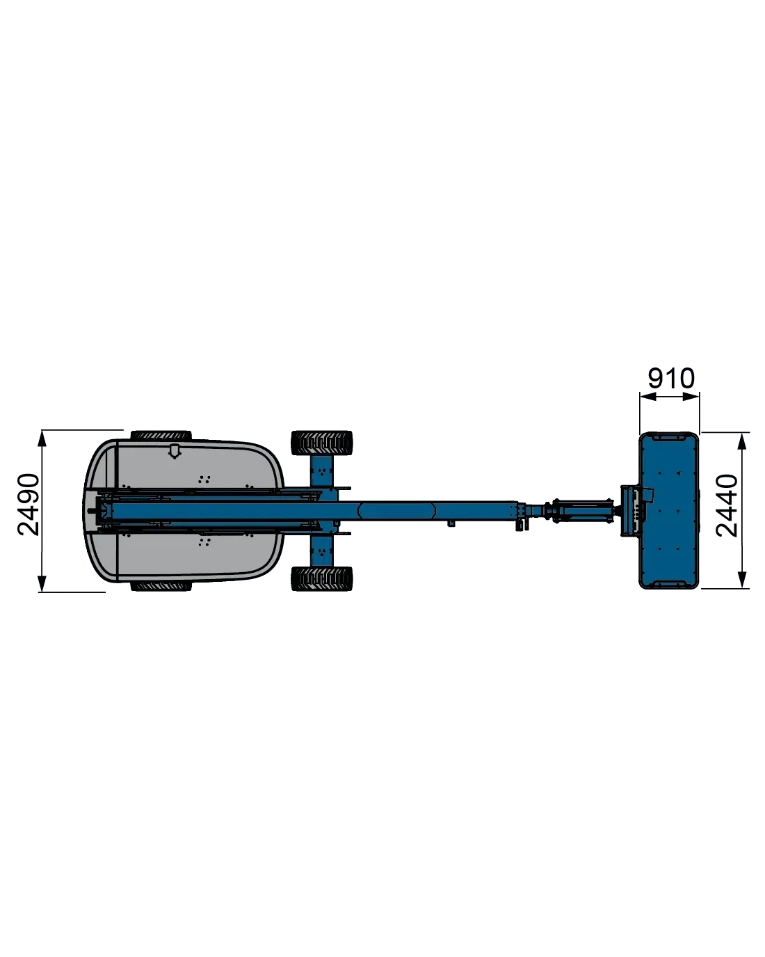 S65 XC 22m, Diesel, Gelände, kaufen, Schwerlast - BIBERGER