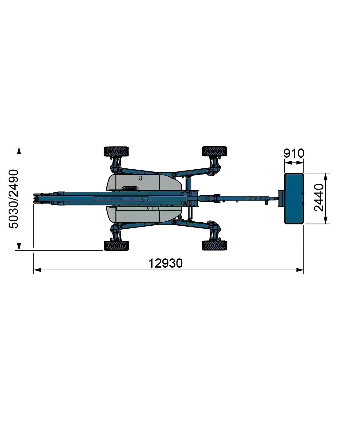 ZX 135/70 43m, Diesel, Gelände, kaufen - BIBERGER