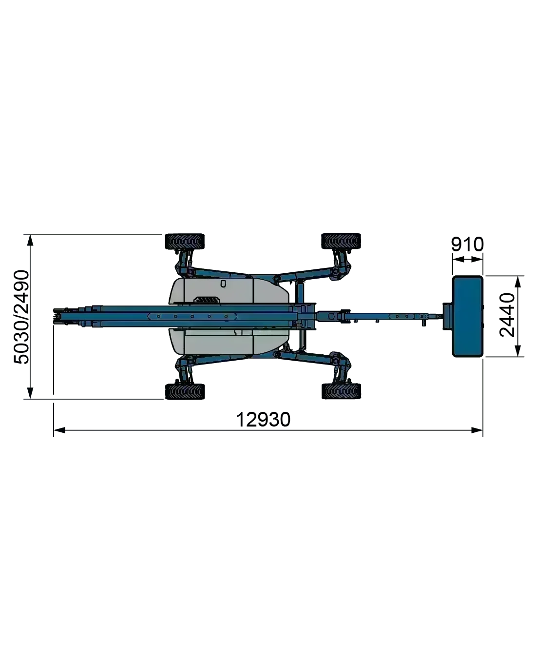 ZX 135/70 43m, Diesel, Gelände, kaufen - BIBERGER
