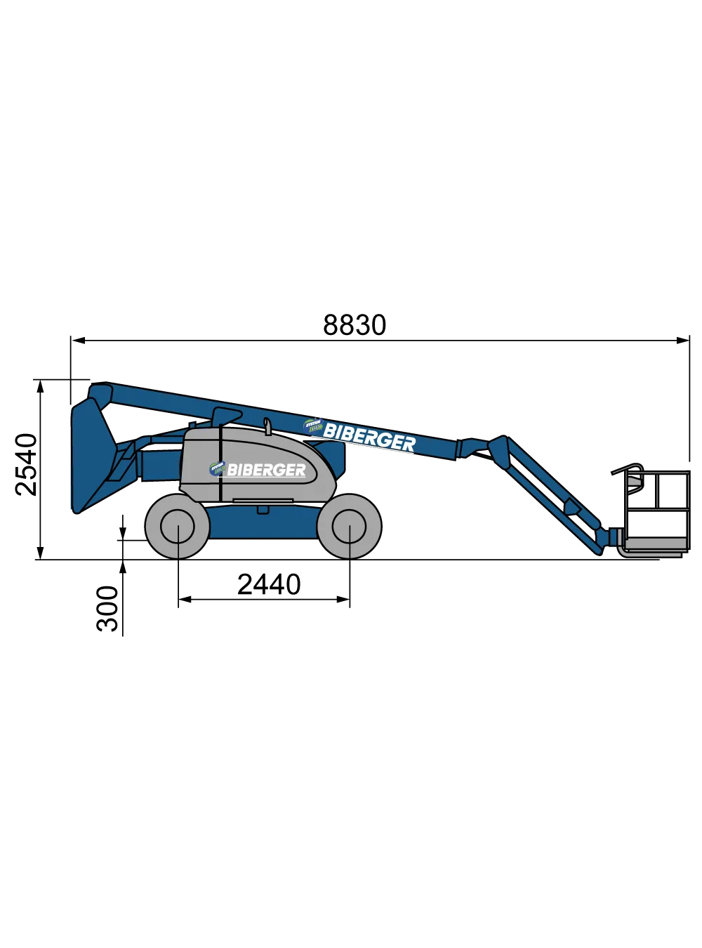 E600AJ Mieten - BIBERGER