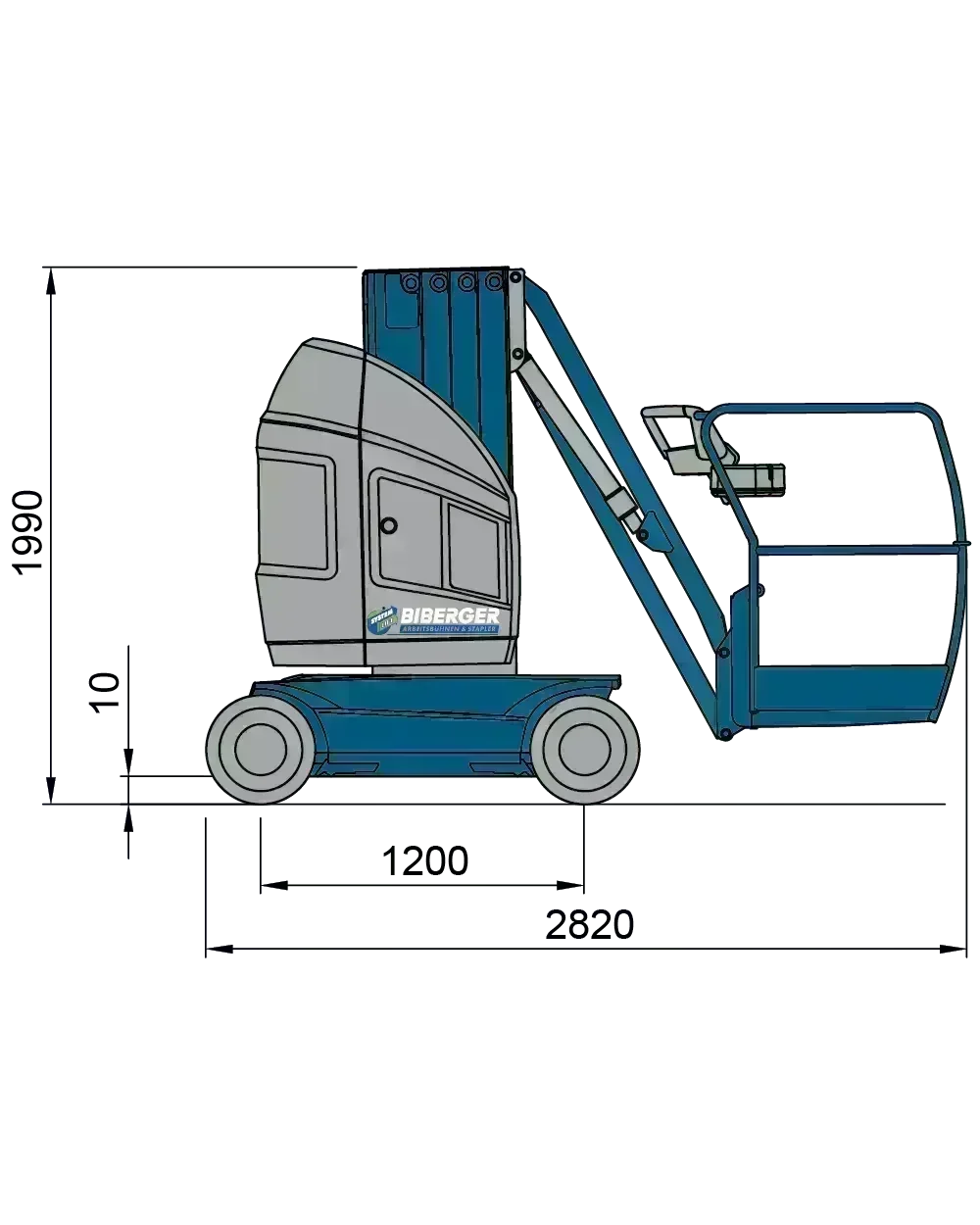 Toucan 10E-L 10m, Elektro, kaufen - BIBERGER