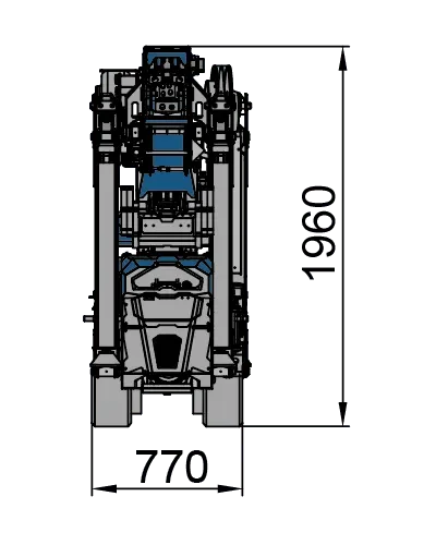 532 SPX + JIB 1000 2H1MX 17m, Elektro, Gelände, kaufen - BIBERGER