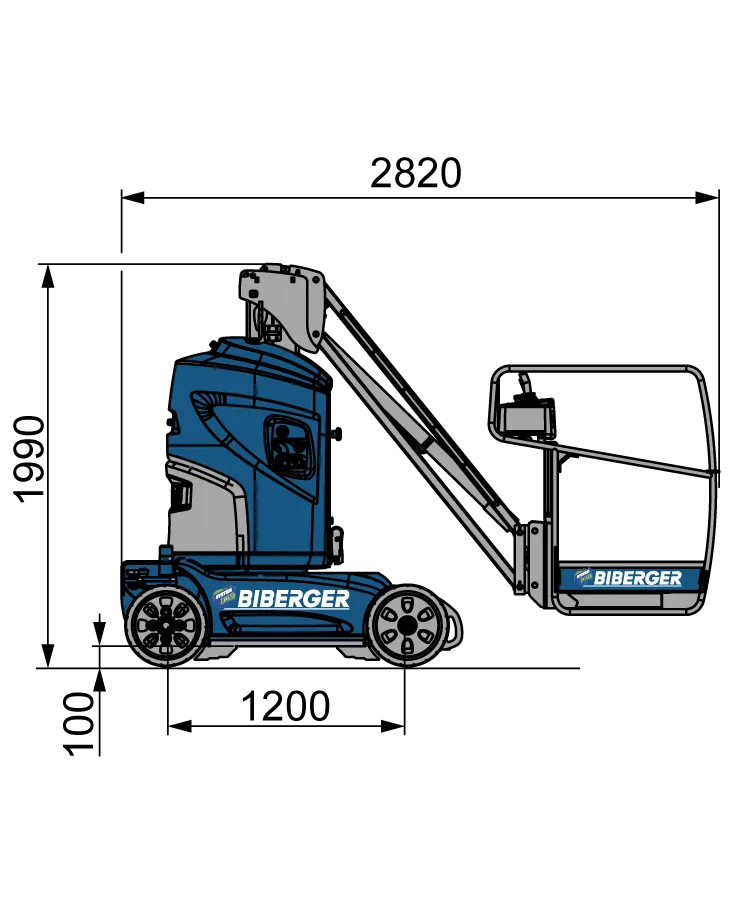 100 VJR Mieten - BIBERGER