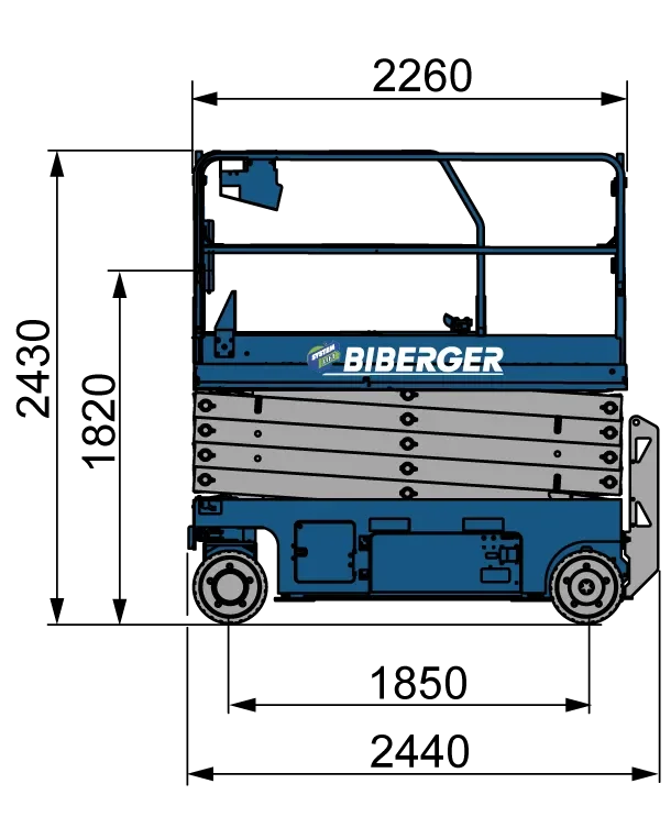 120 SE S3 Mieten - BIBERGER