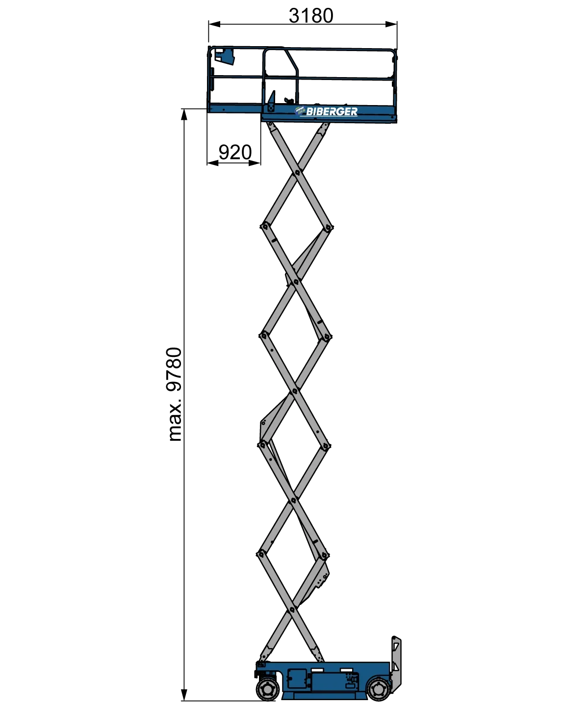 120 SE S3 Mieten - BIBERGER