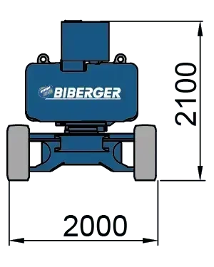 HR17 Hybrid 4x4 18m, kaufen - BIBERGER