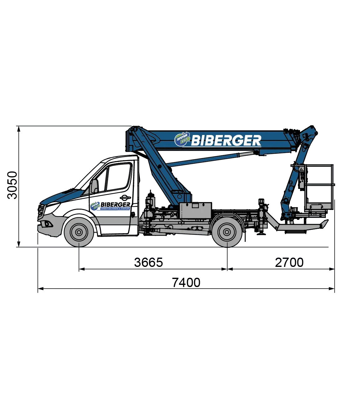 LK 220j 22m, Diesel, Mieten, Mobil - BIBERGER
