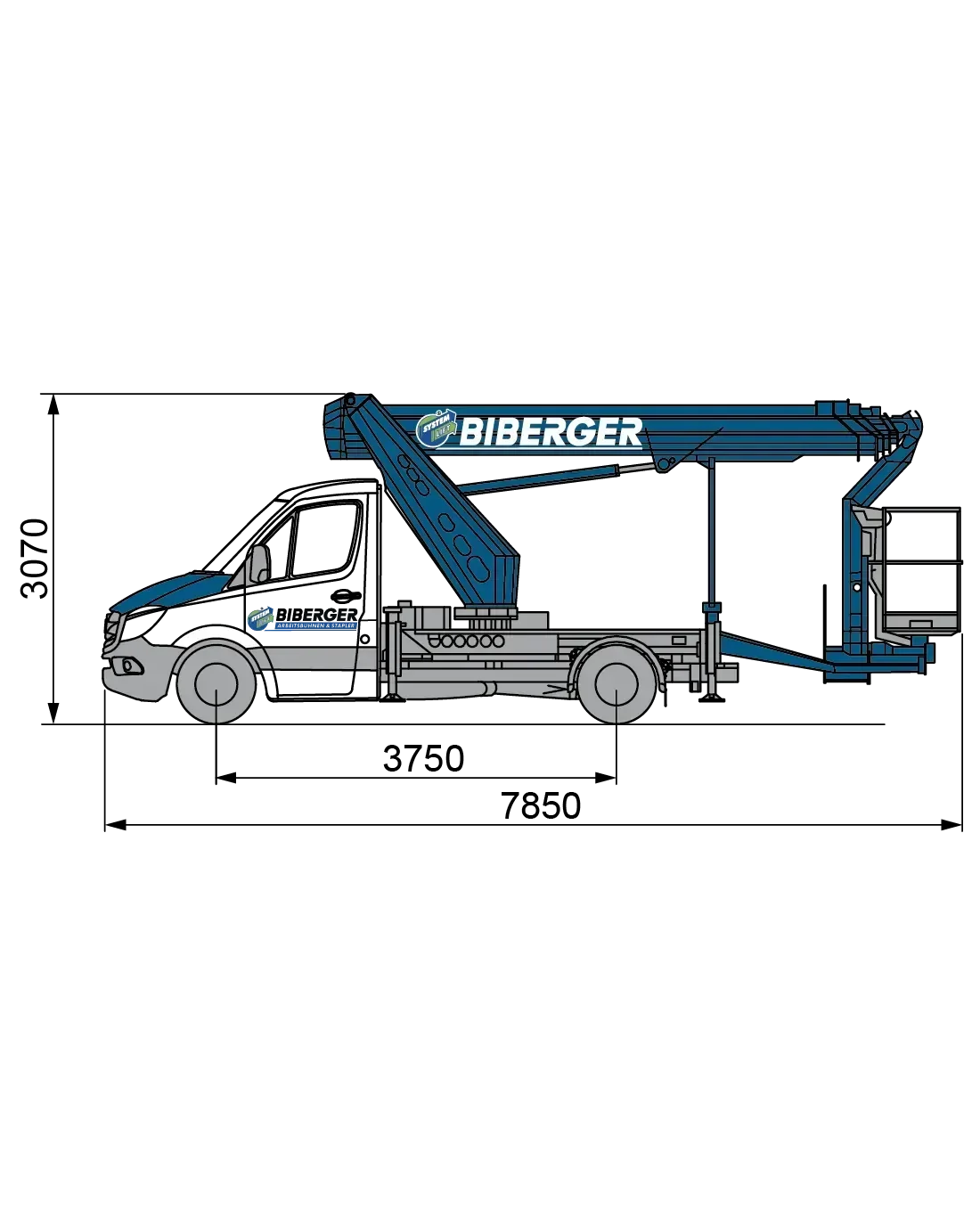 TBR 260 26m, Diesel, kaufen - BIBERGER