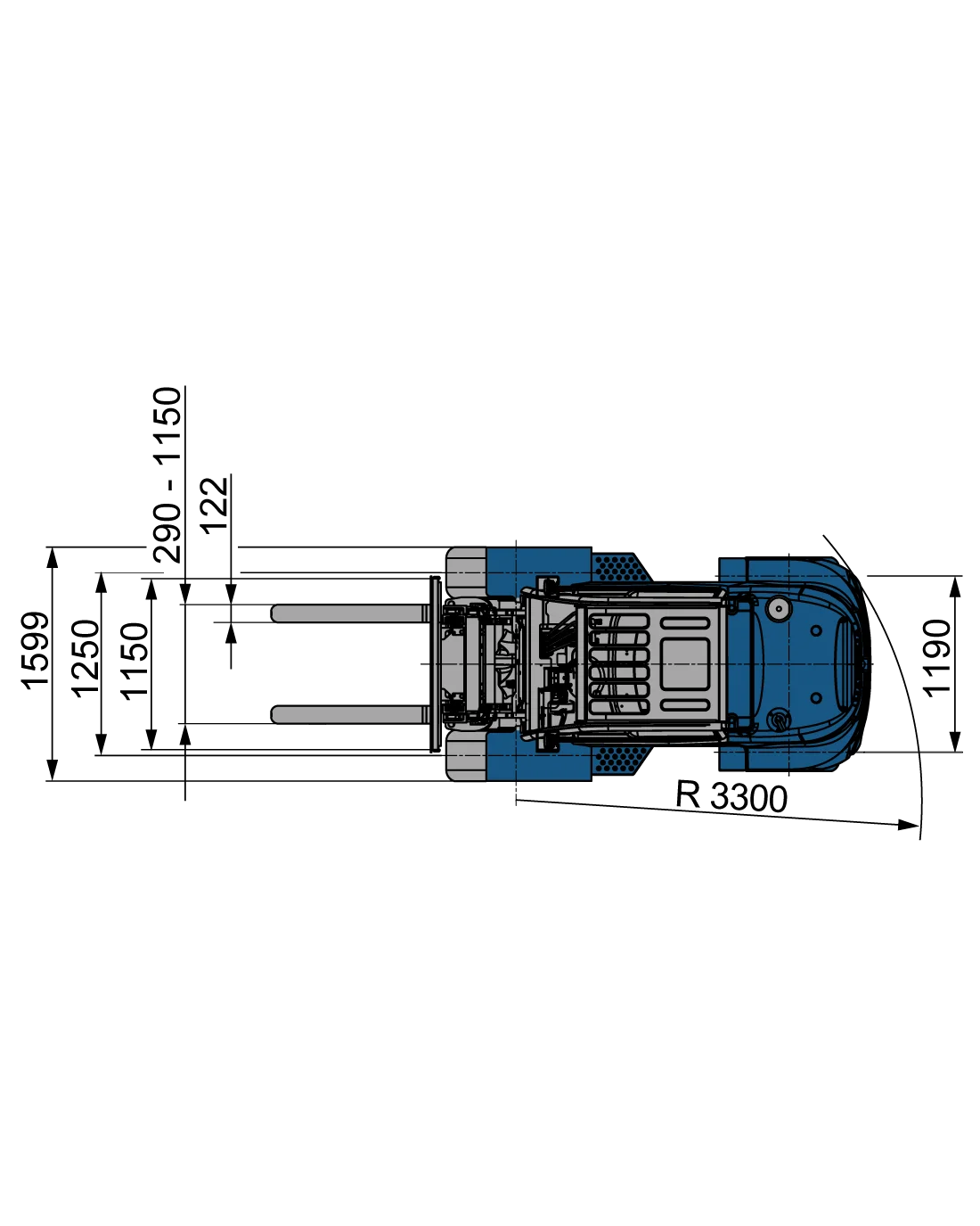 Biberger-Stapler-Mass-Hangcha-CPCD35-DS - BIBERGER