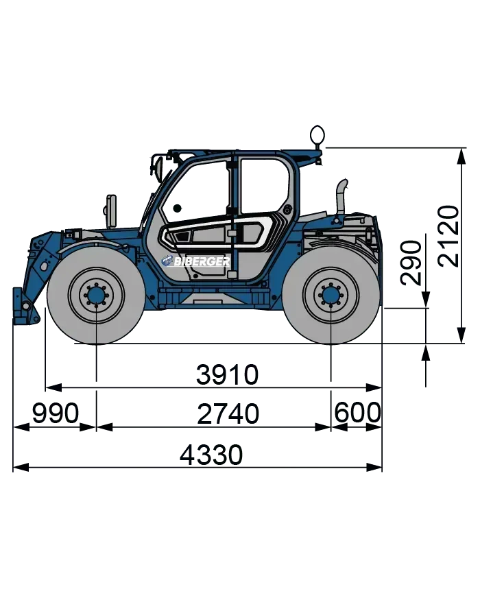 TF 30.9 LG Mieten - BIBERGER