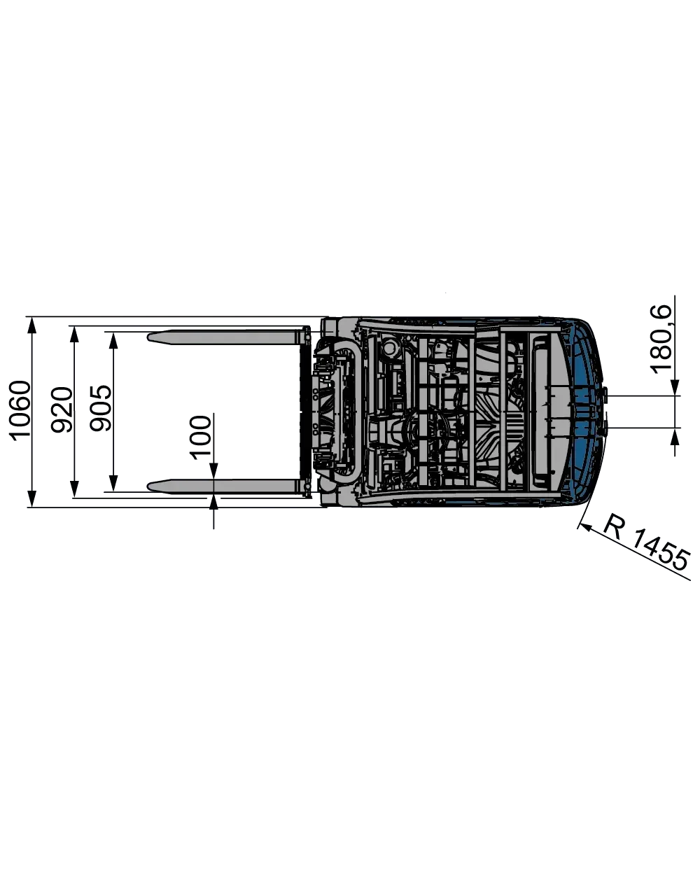 8FBE15T FSW-4300 elektrostapler, kaufen - BIBERGER