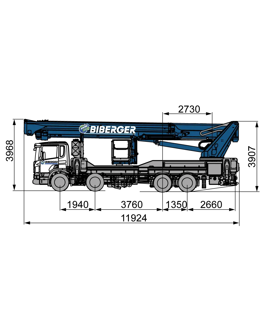 LK 640 64m, Diesel, Mieten, Mobil - BIBERGER