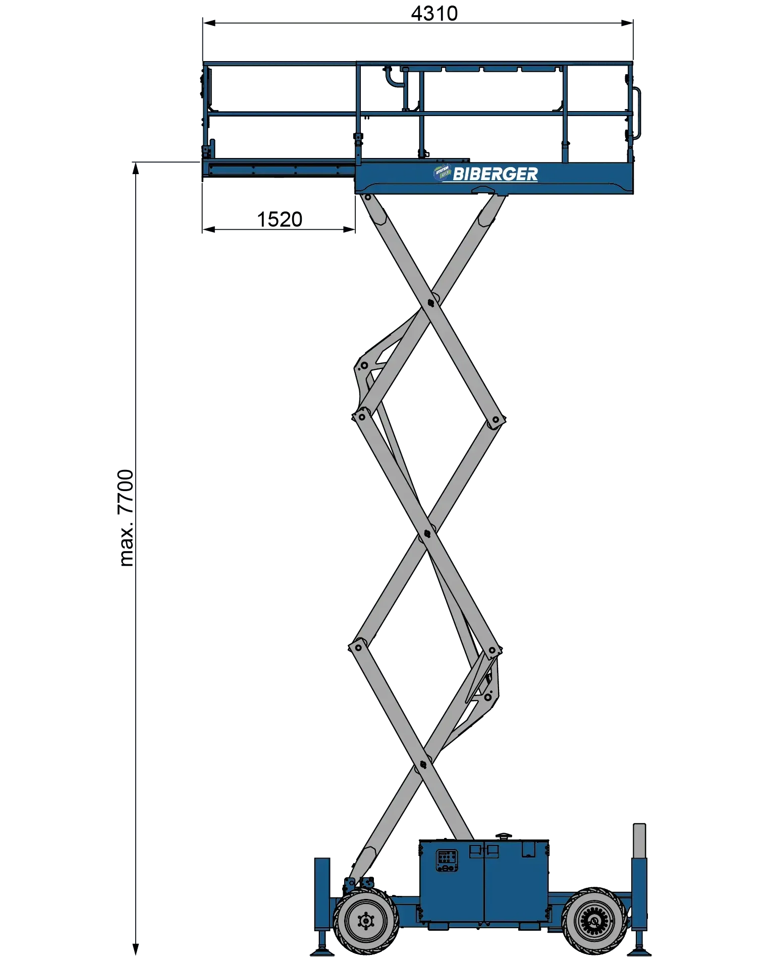 GS 2669 DC Mieten - BIBERGER