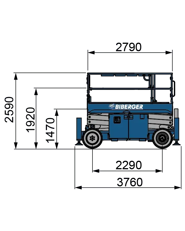 GS 2669 DC Mieten - BIBERGER
