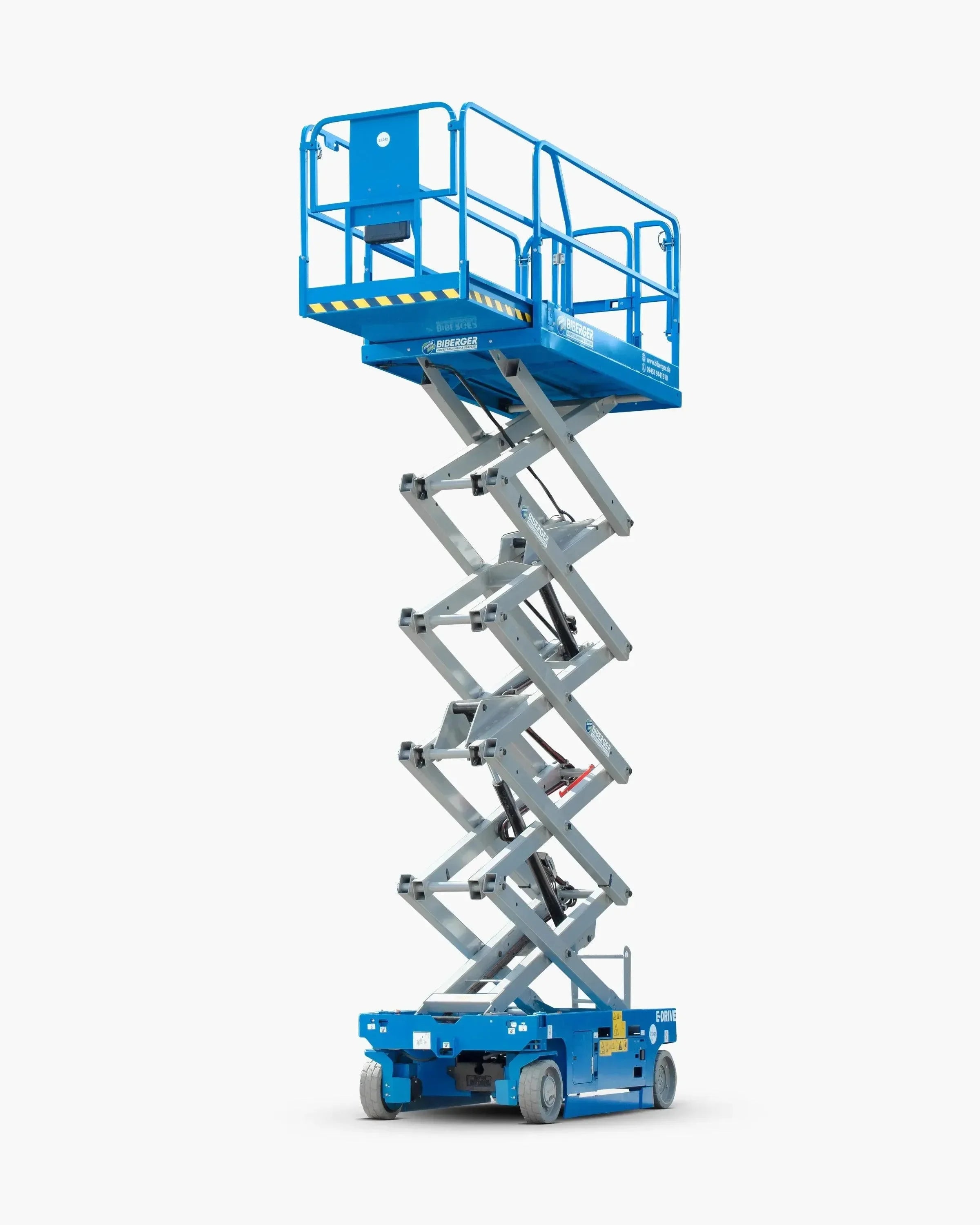 SB 120-E 12m, Elektro, Mieten, Scherenbühne - BIBERGER