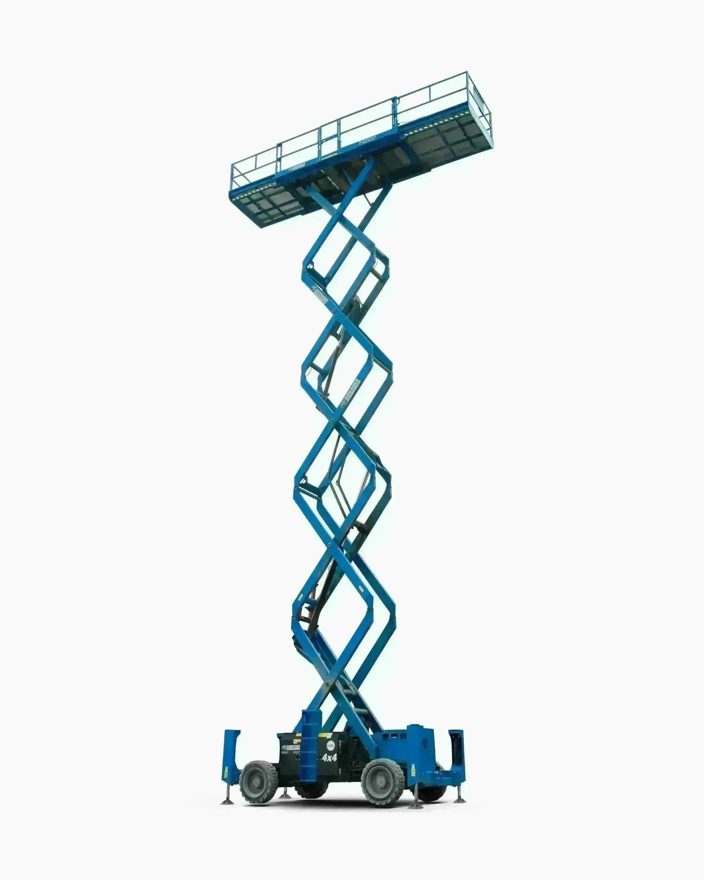 GS 5390 RT 18m, Gelände, kaufen, Megadeck, Scherenbühne, Schwerlast - BIBERGER