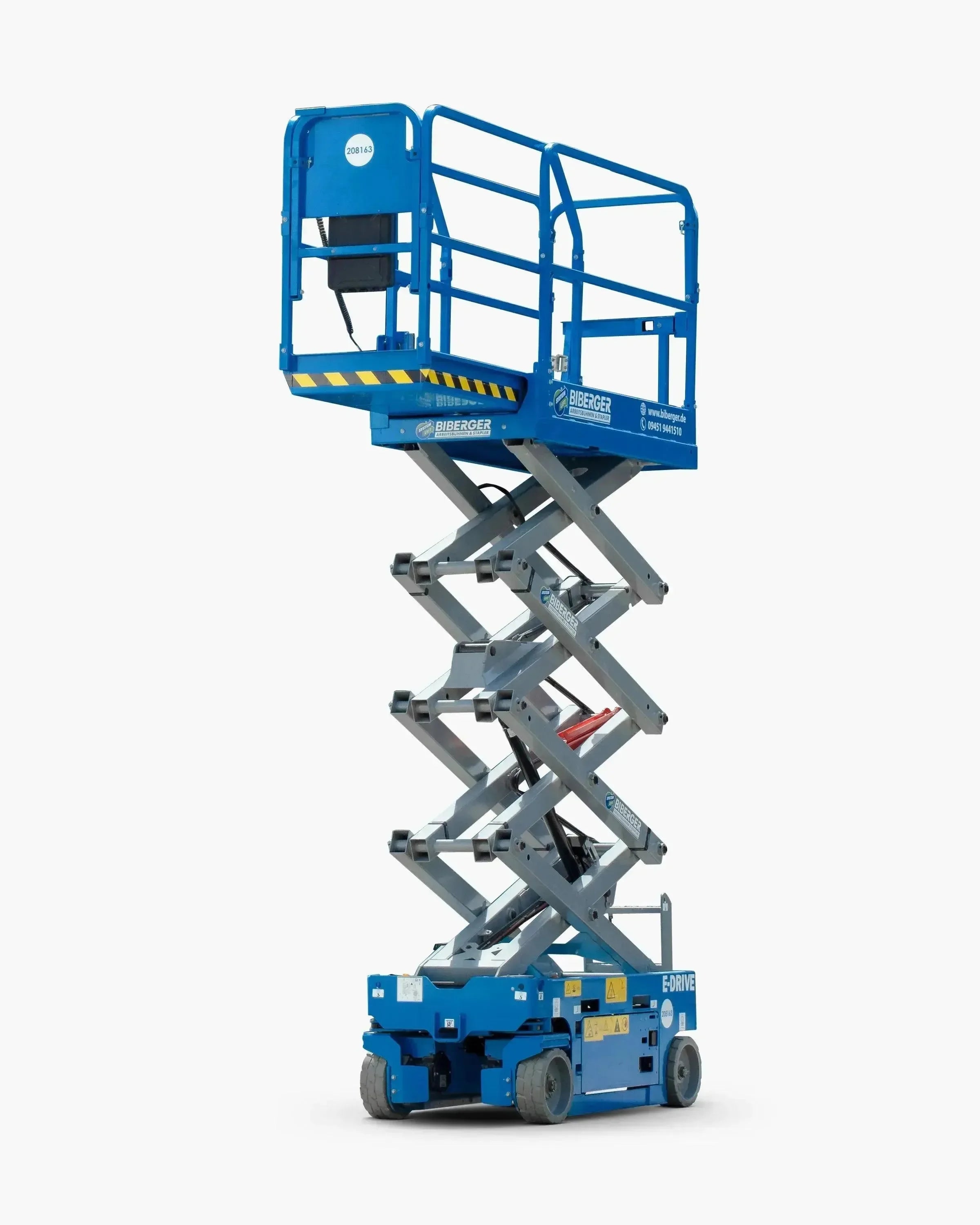 SB 81-E 8m, Elektro, Mieten, Scherenbühne - BIBERGER