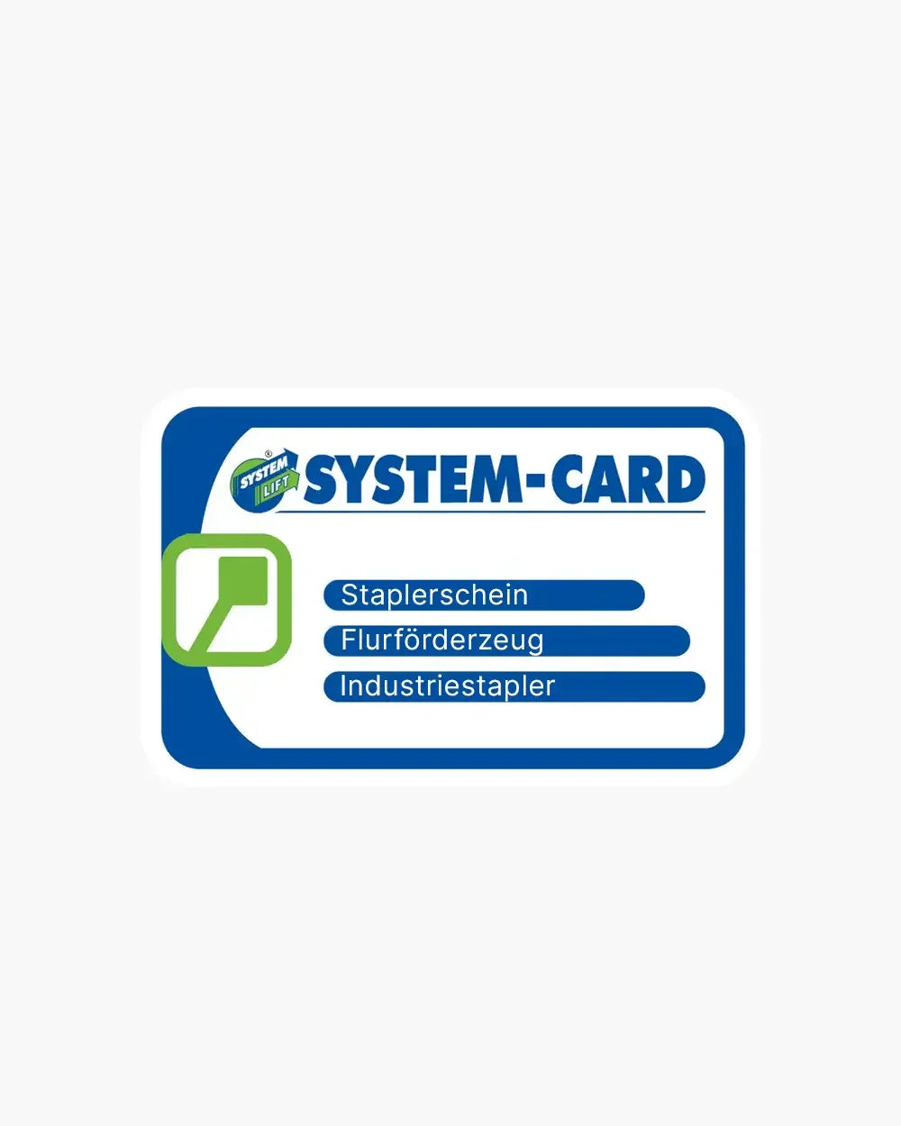 Vysokozdvižný vozík/průmyslový vysokozdvižný vozík SYSTEM-CARD®